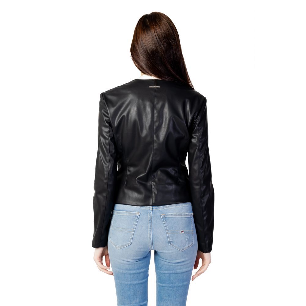 Polyester Leather Women's Jacket - Armani Exchange - Modalova