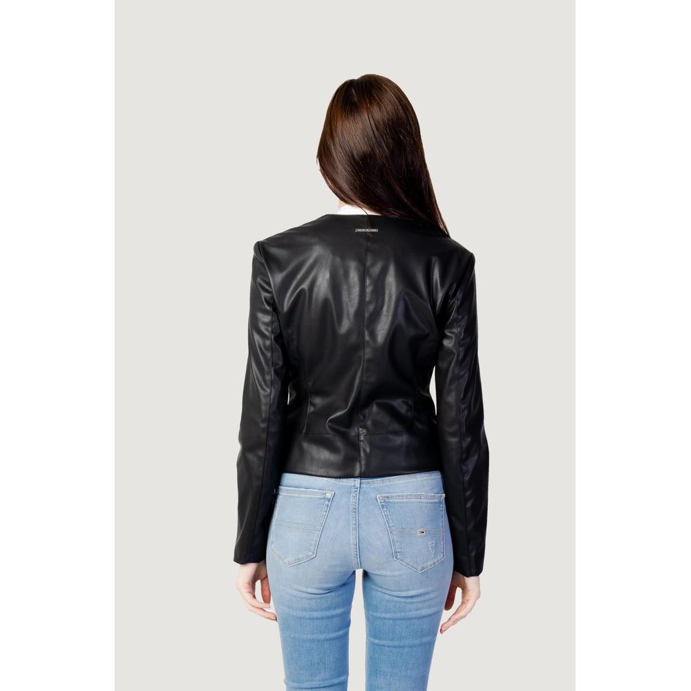 Polyester Leather Women's Jacket - Armani Exchange - Modalova
