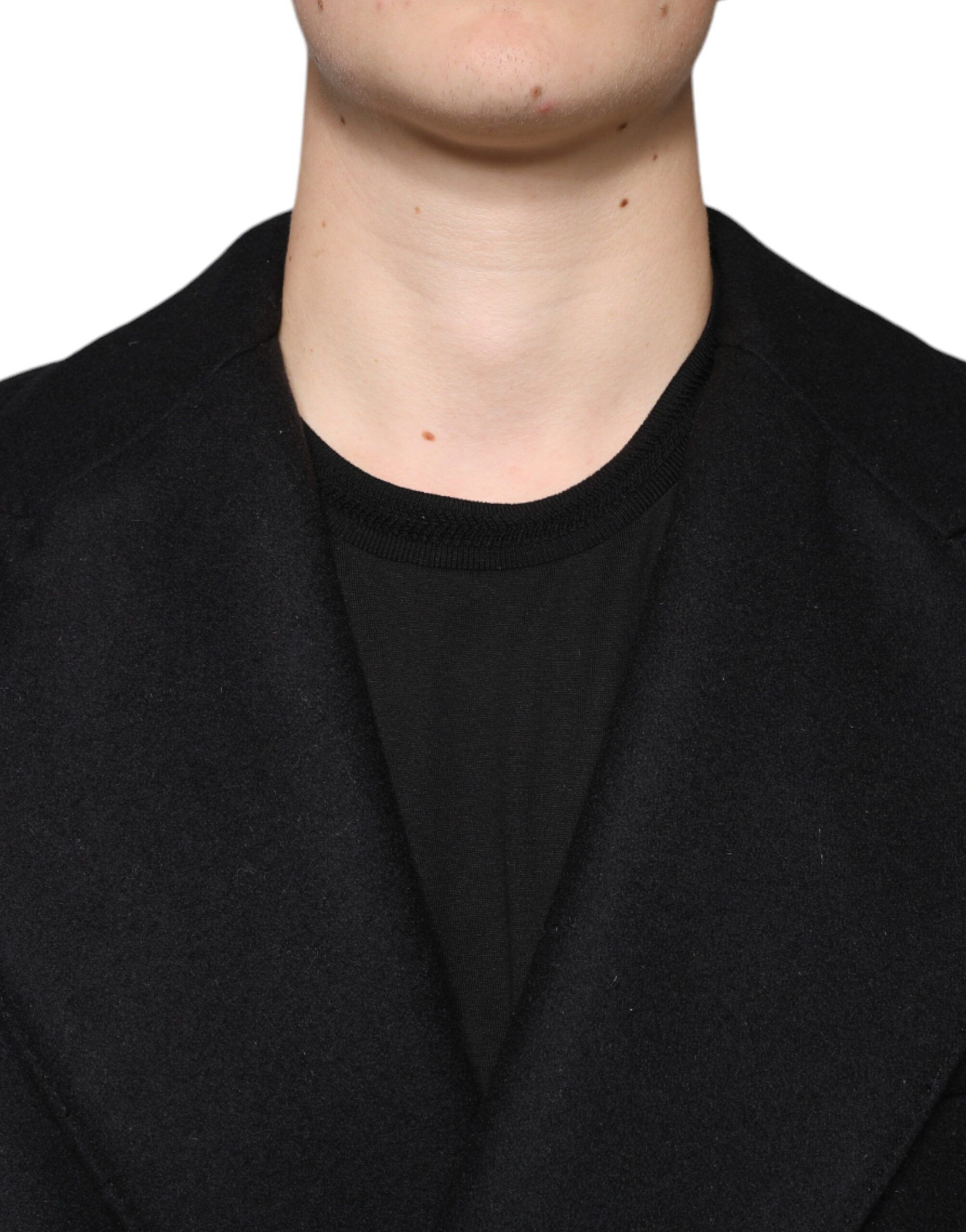 Wool Double Breasted Men Coat Men's Jacket - Dolce & Gabbana - Modalova