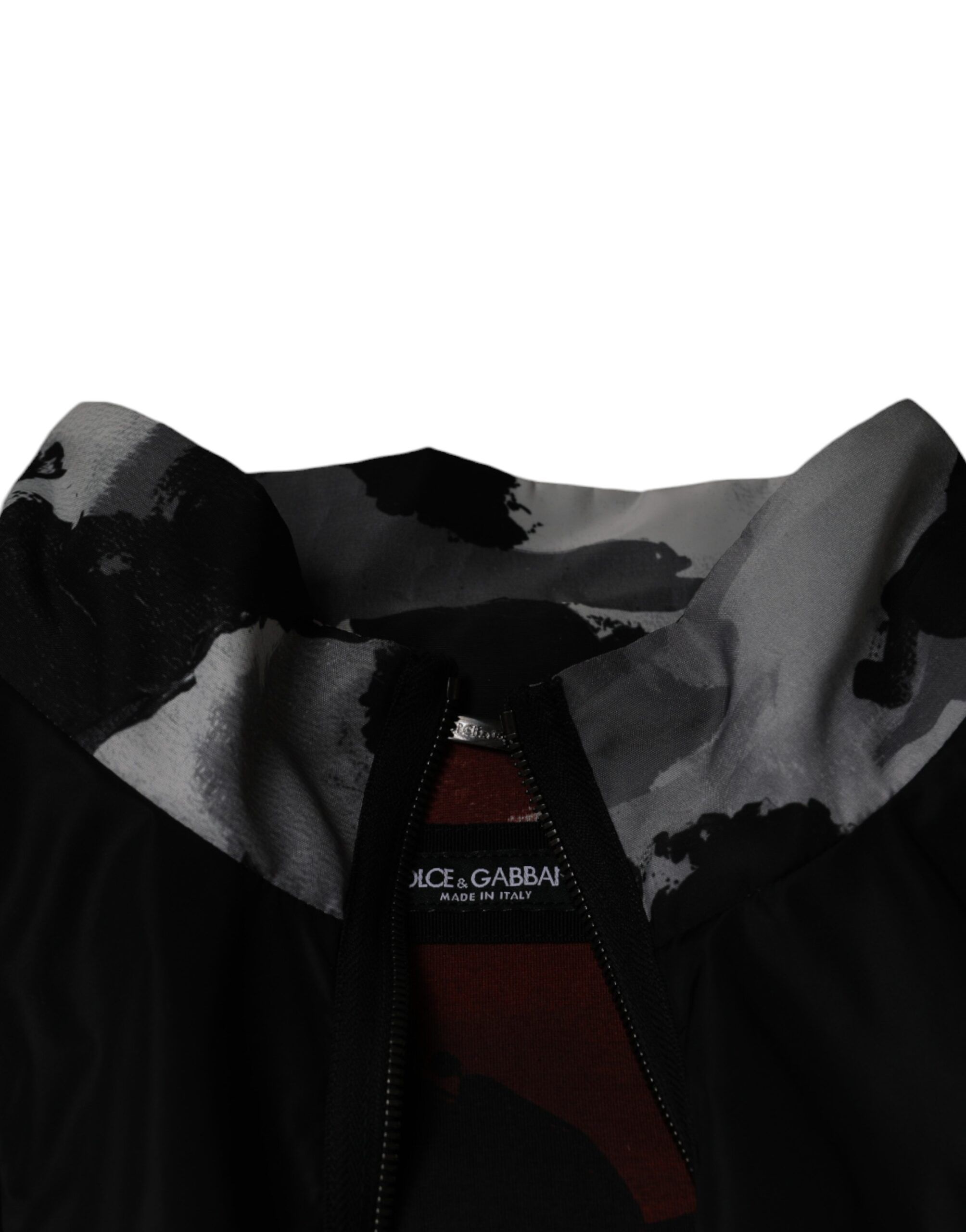 Nylon Full Zip Men Bomber Men's Jacket - Dolce & Gabbana - Modalova