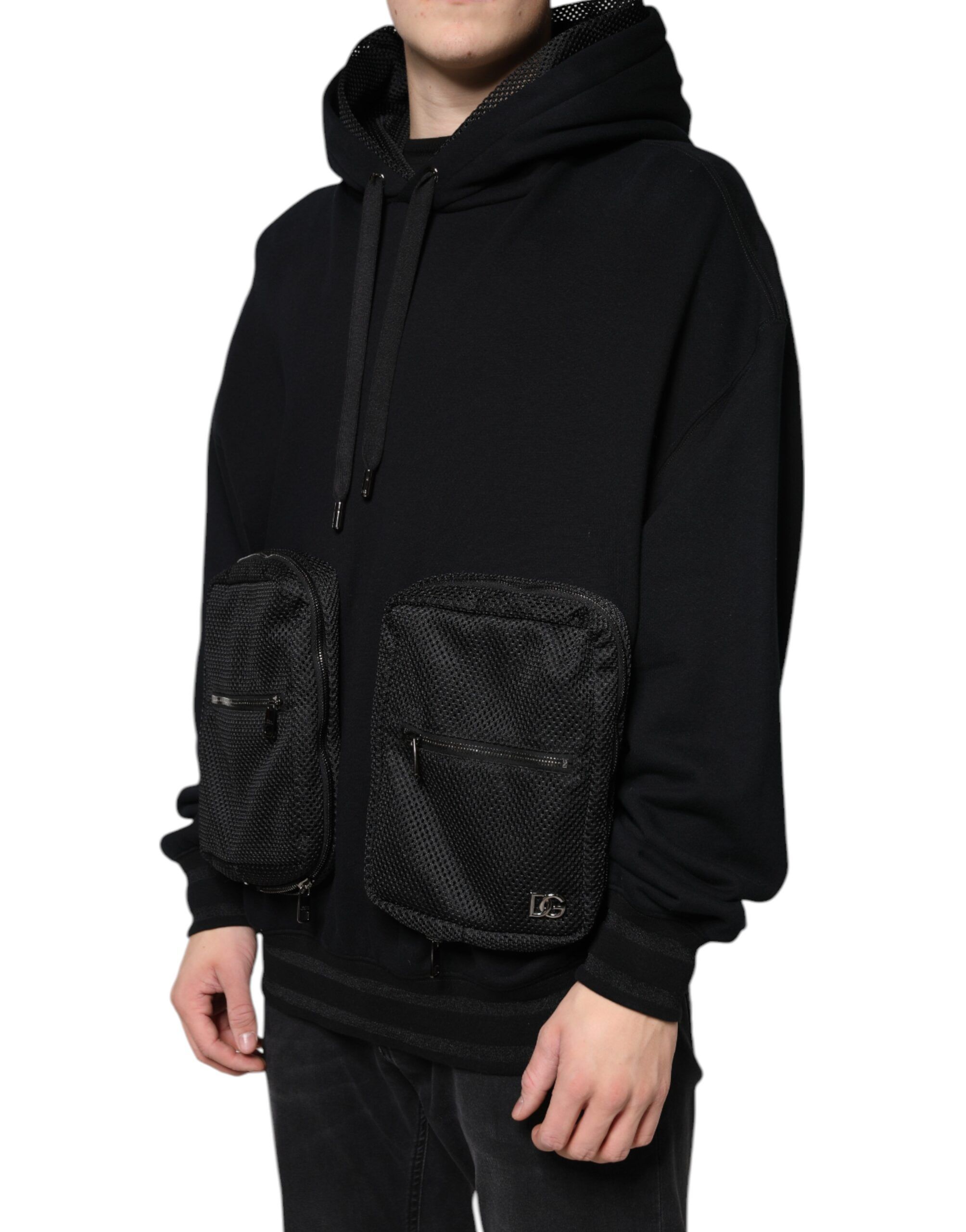 Hooded Pullover Men Sweatshirt Men's Sweater - Dolce & Gabbana - Modalova
