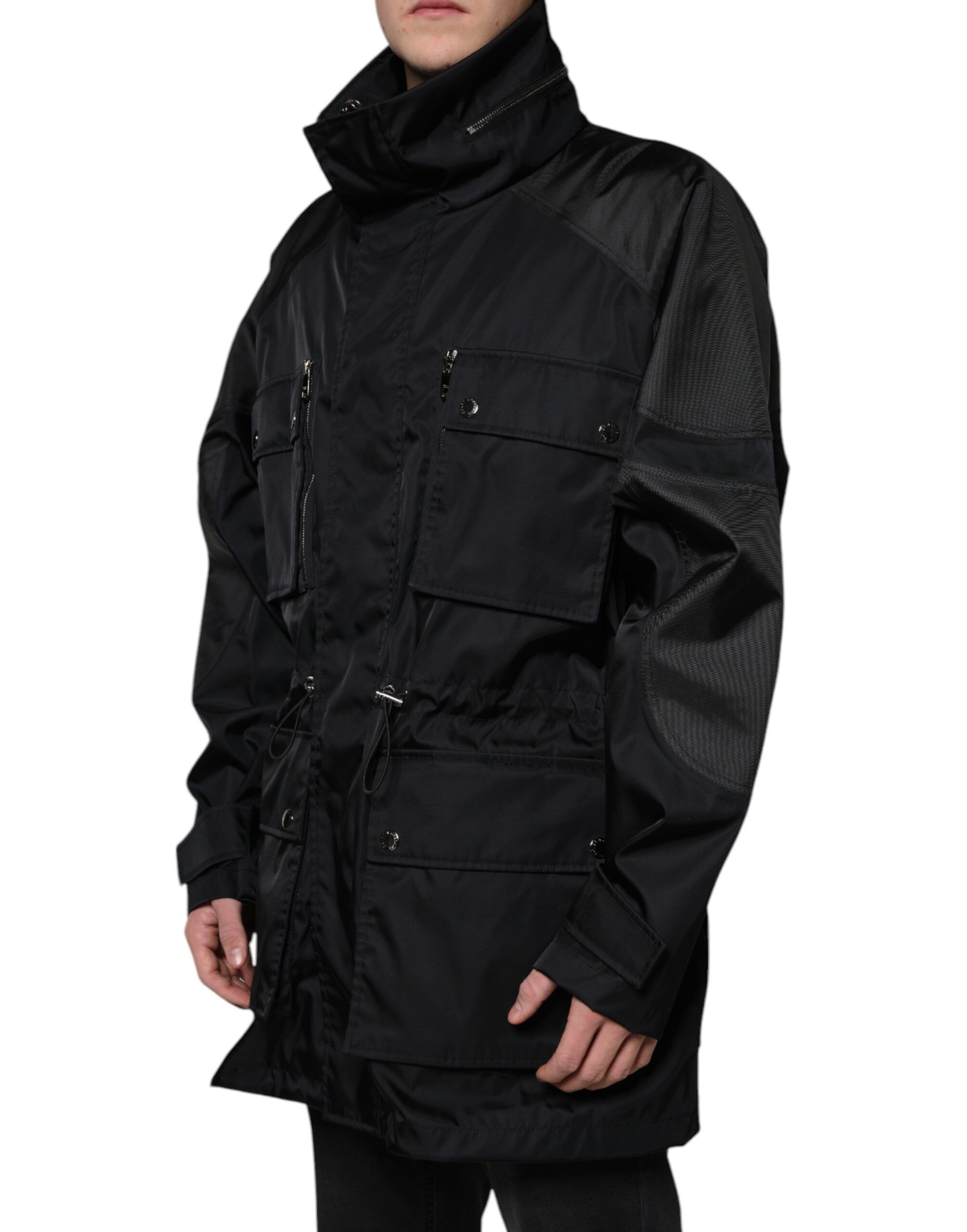 Nylon Winter Men Parka Coat Men's Jacket - Dolce & Gabbana - Modalova