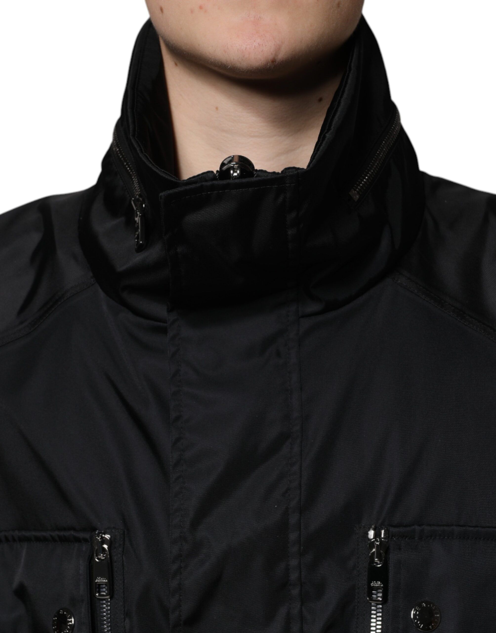 Nylon Winter Men Parka Coat Men's Jacket - Dolce & Gabbana - Modalova