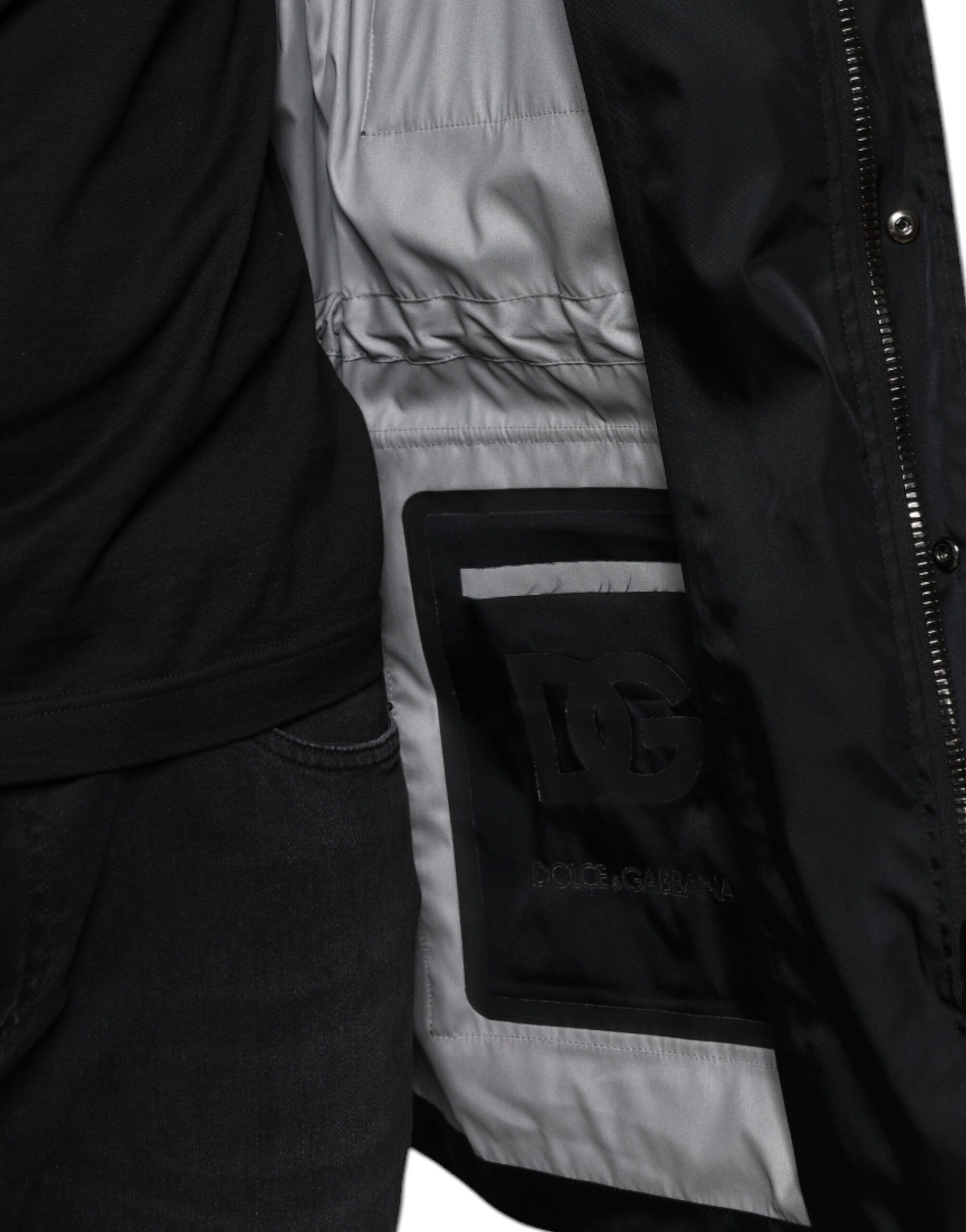 Nylon Winter Men Parka Coat Men's Jacket - Dolce & Gabbana - Modalova