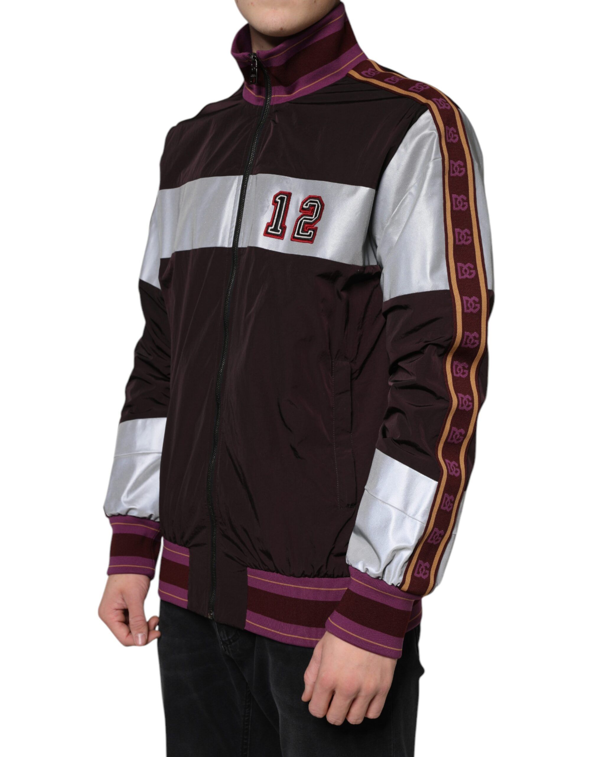Full Zip Jersey Men Bomber Men's Jacket - Dolce & Gabbana - Modalova
