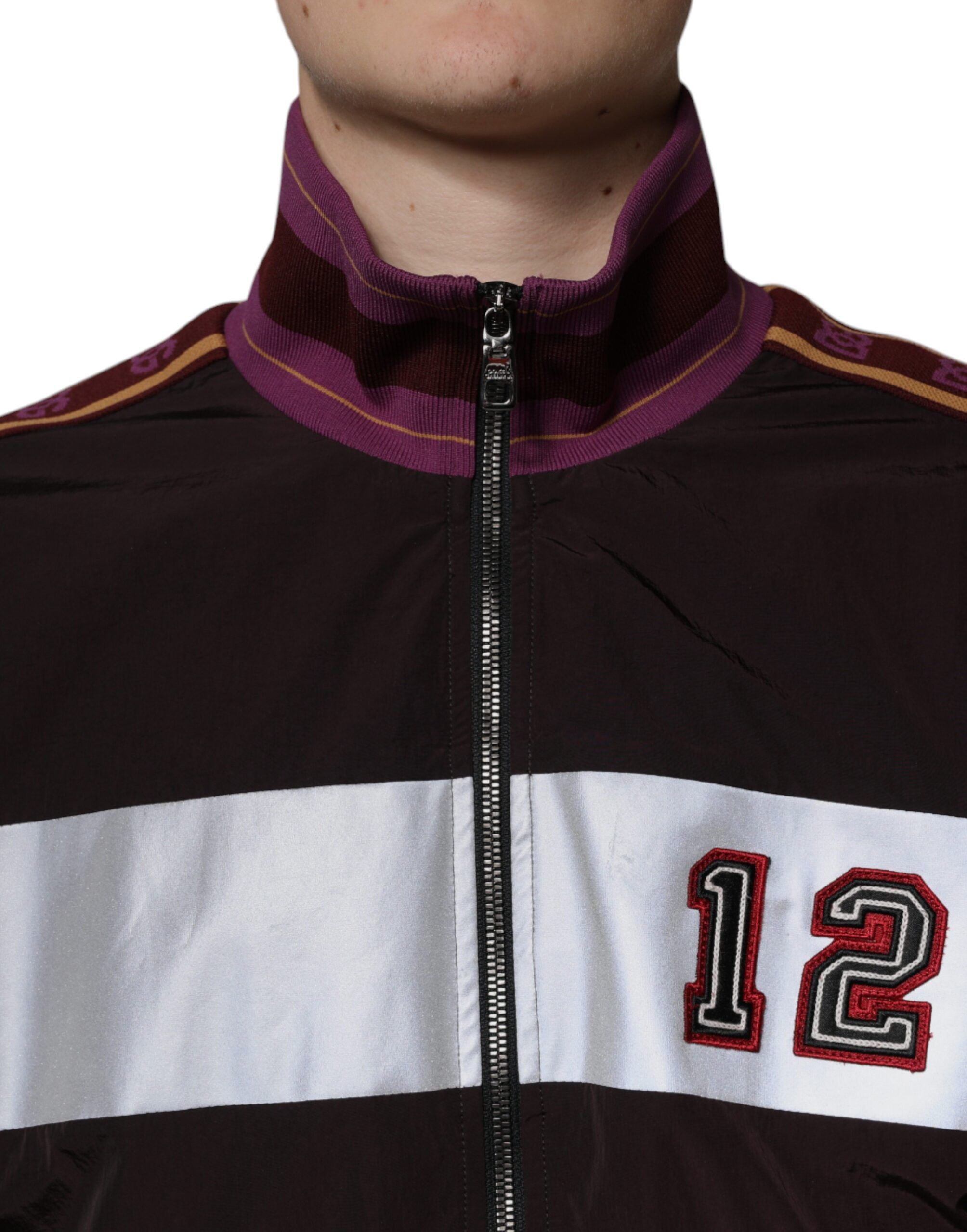 Full Zip Jersey Men Bomber Men's Jacket - Dolce & Gabbana - Modalova