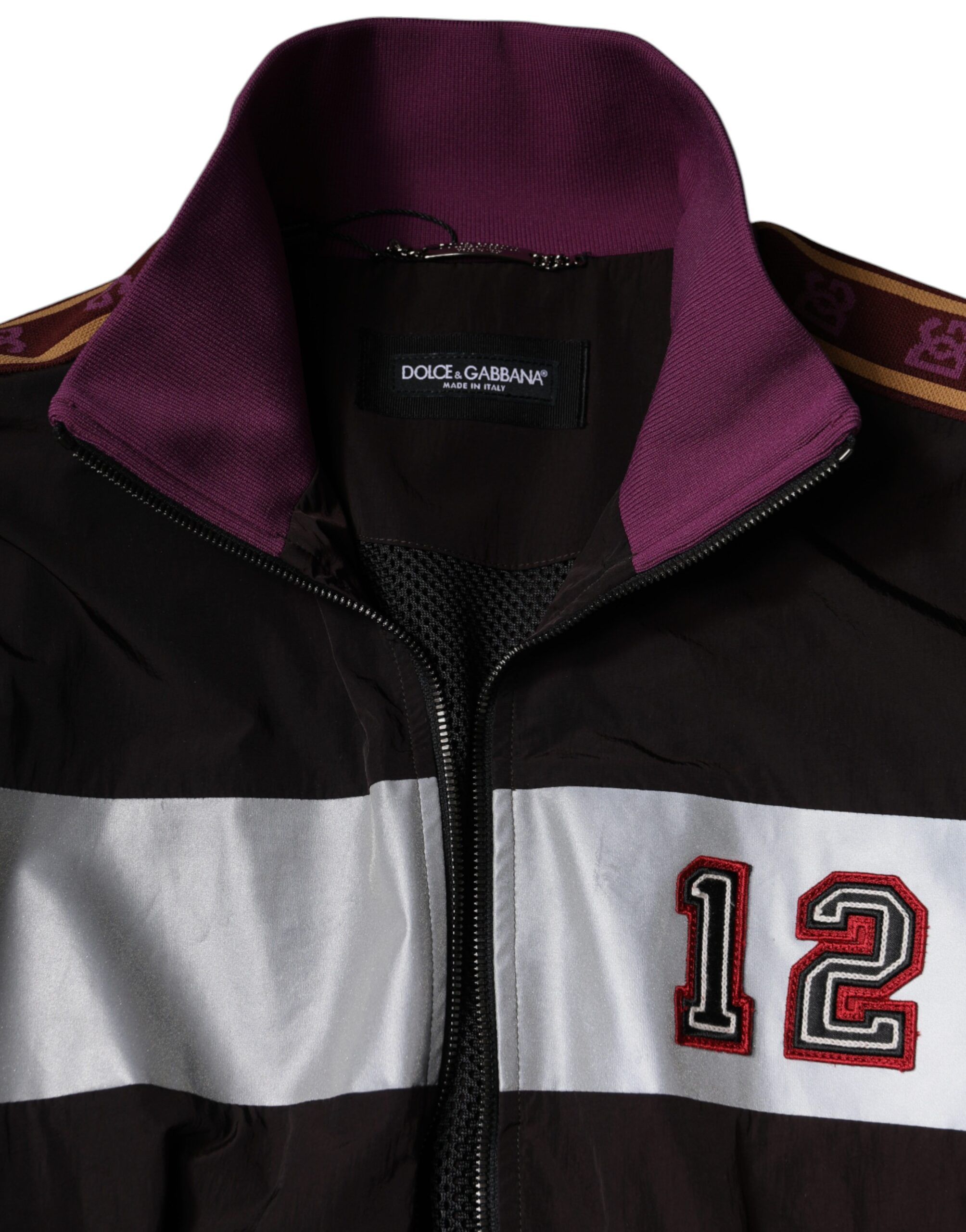 Full Zip Jersey Men Bomber Men's Jacket - Dolce & Gabbana - Modalova