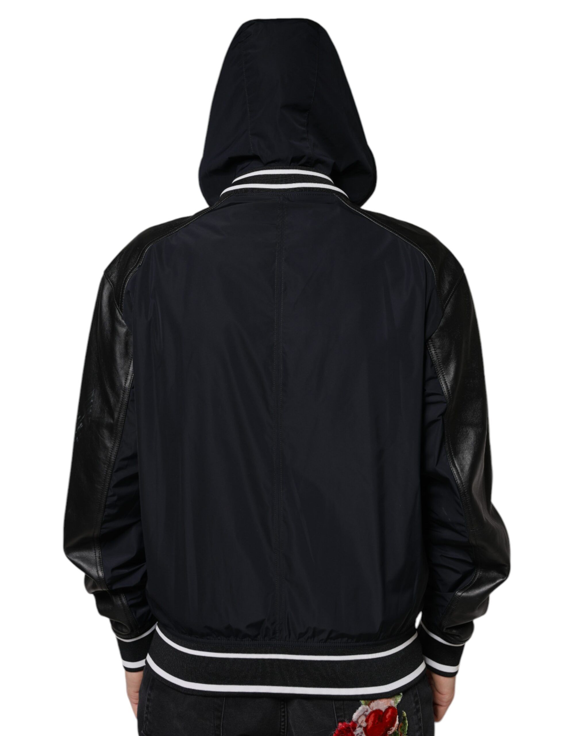 Hooded Full Zip Men Bomber Men's Jacket (Pre-Owned) - Dolce & Gabbana - Modalova