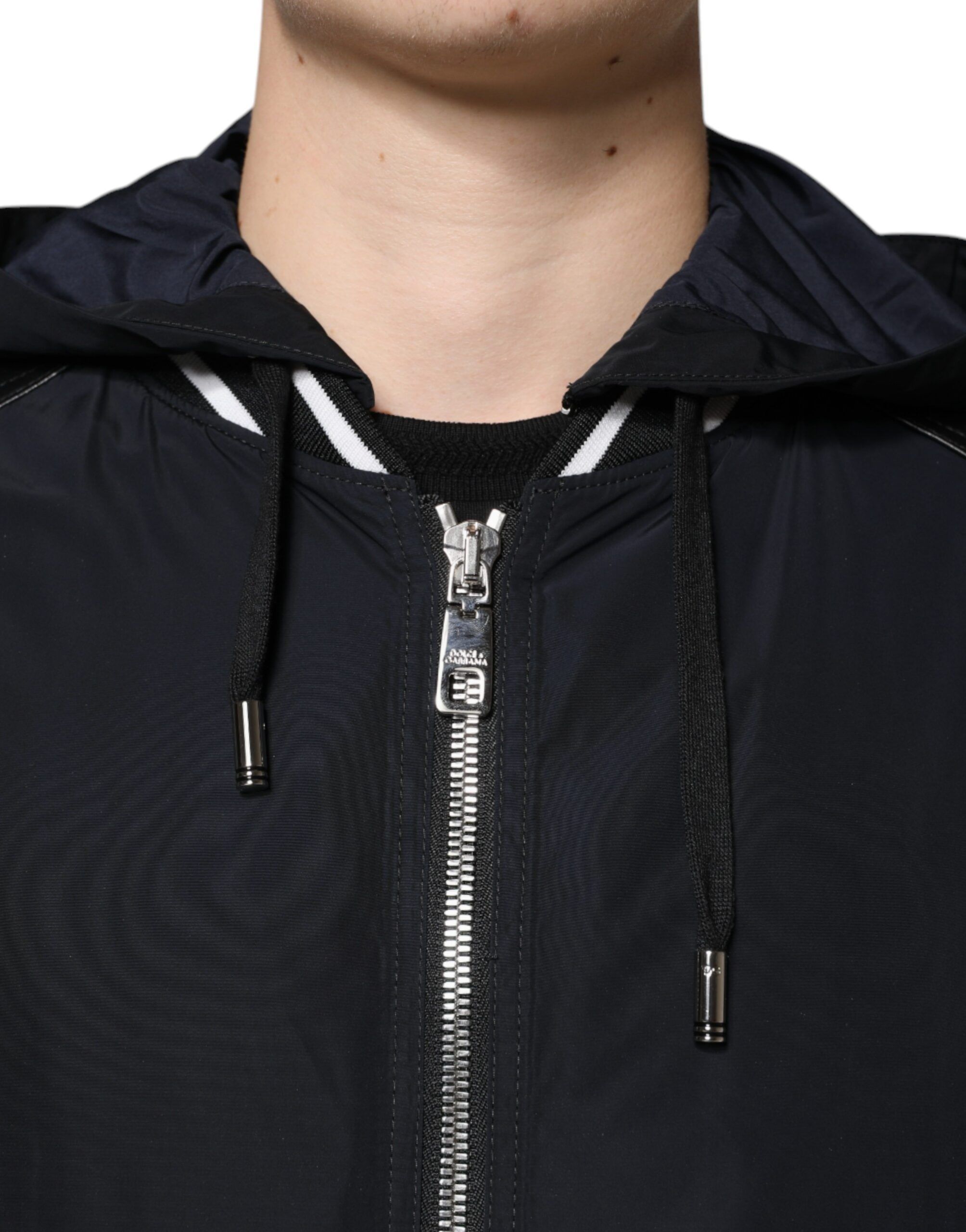 Hooded Full Zip Men Bomber Men's Jacket (Pre-Owned) - Dolce & Gabbana - Modalova