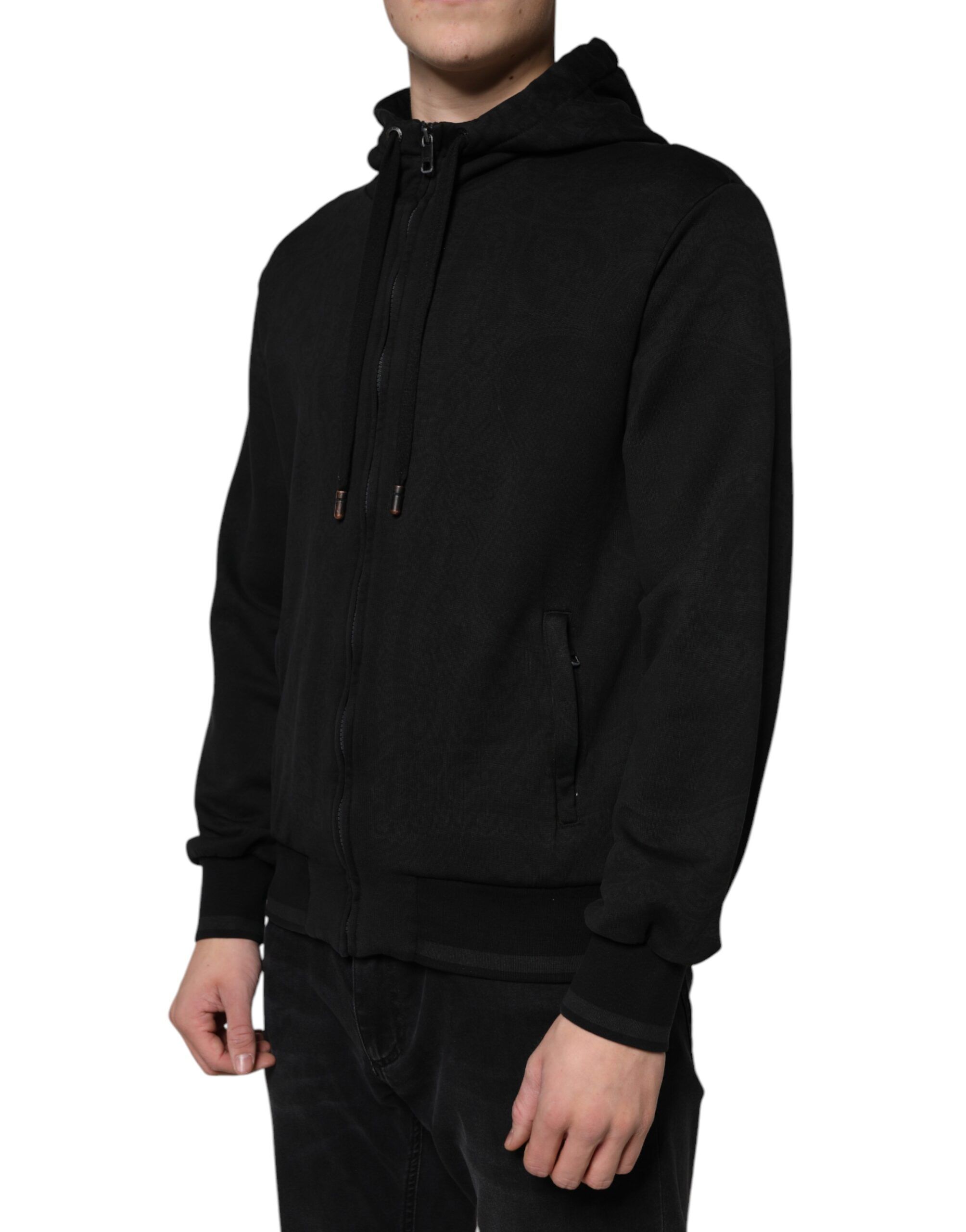 Cotton Full Zip Hooded Bomber Men's Jacket (Pre-Owned) - Dolce & Gabbana - Modalova