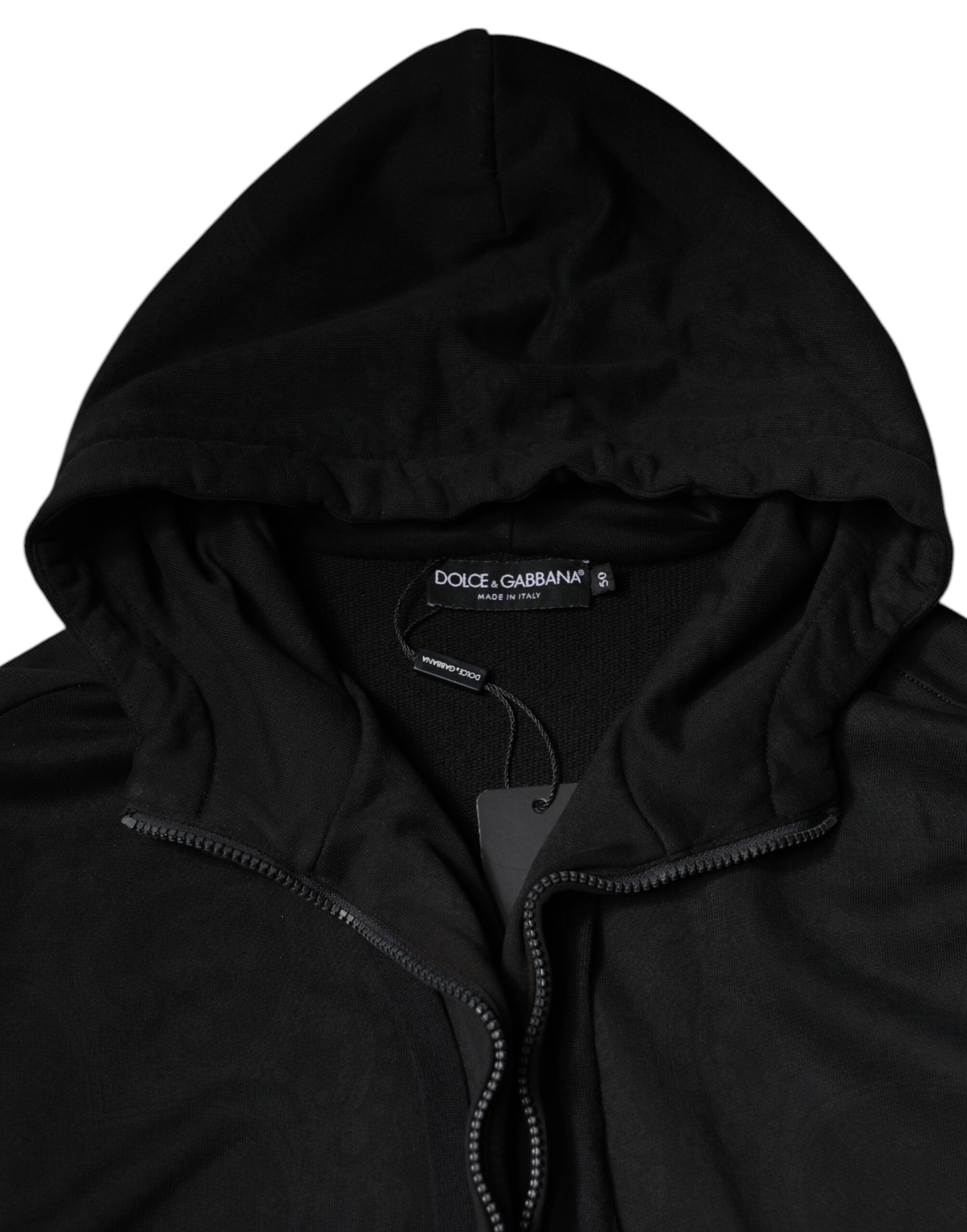Cotton Full Zip Hooded Bomber Men's Jacket (Pre-Owned) - Dolce & Gabbana - Modalova