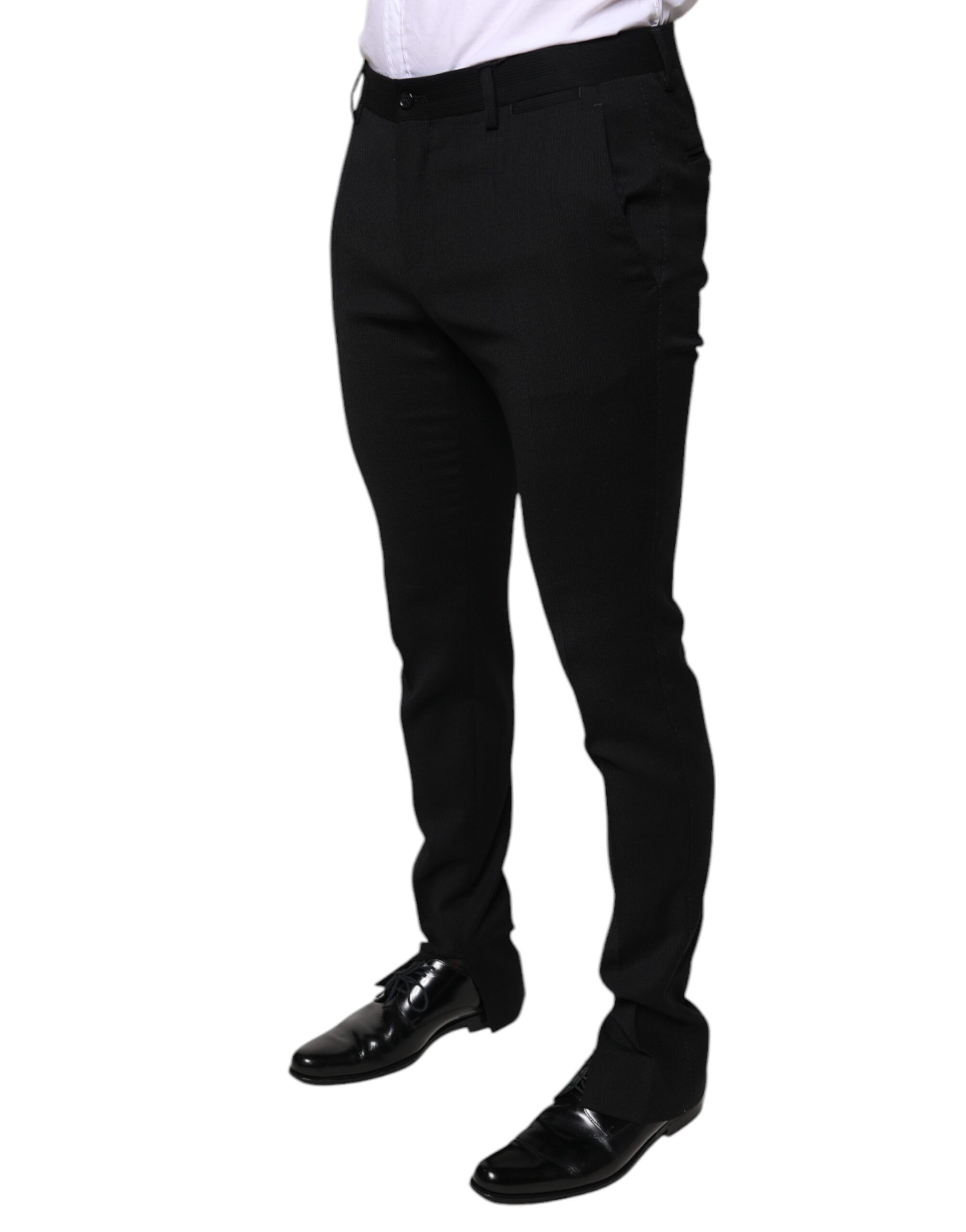 Wool Skinny Formal Dress Men's Pants - Dolce & Gabbana - Modalova
