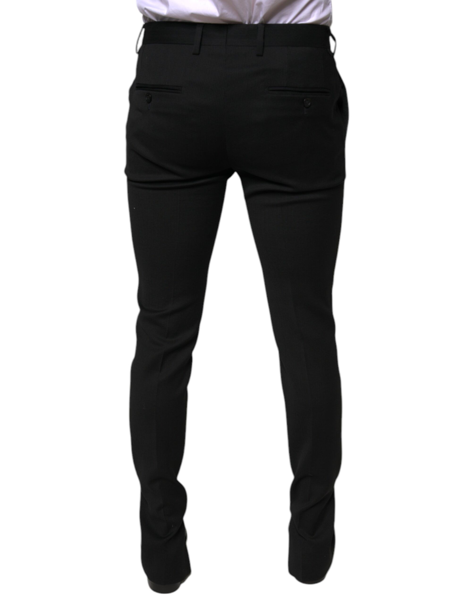 Wool Skinny Formal Dress Men's Pants - Dolce & Gabbana - Modalova