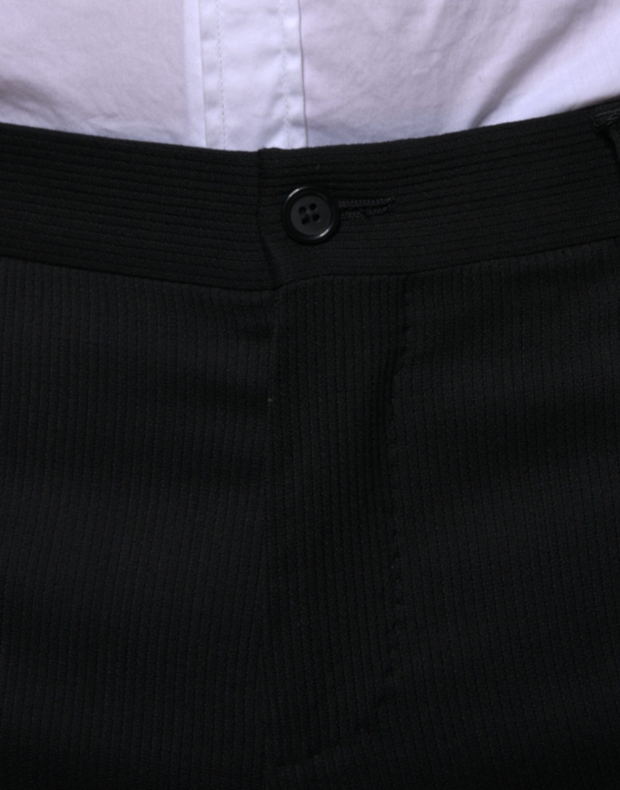 Wool Skinny Formal Dress Men's Pants - Dolce & Gabbana - Modalova