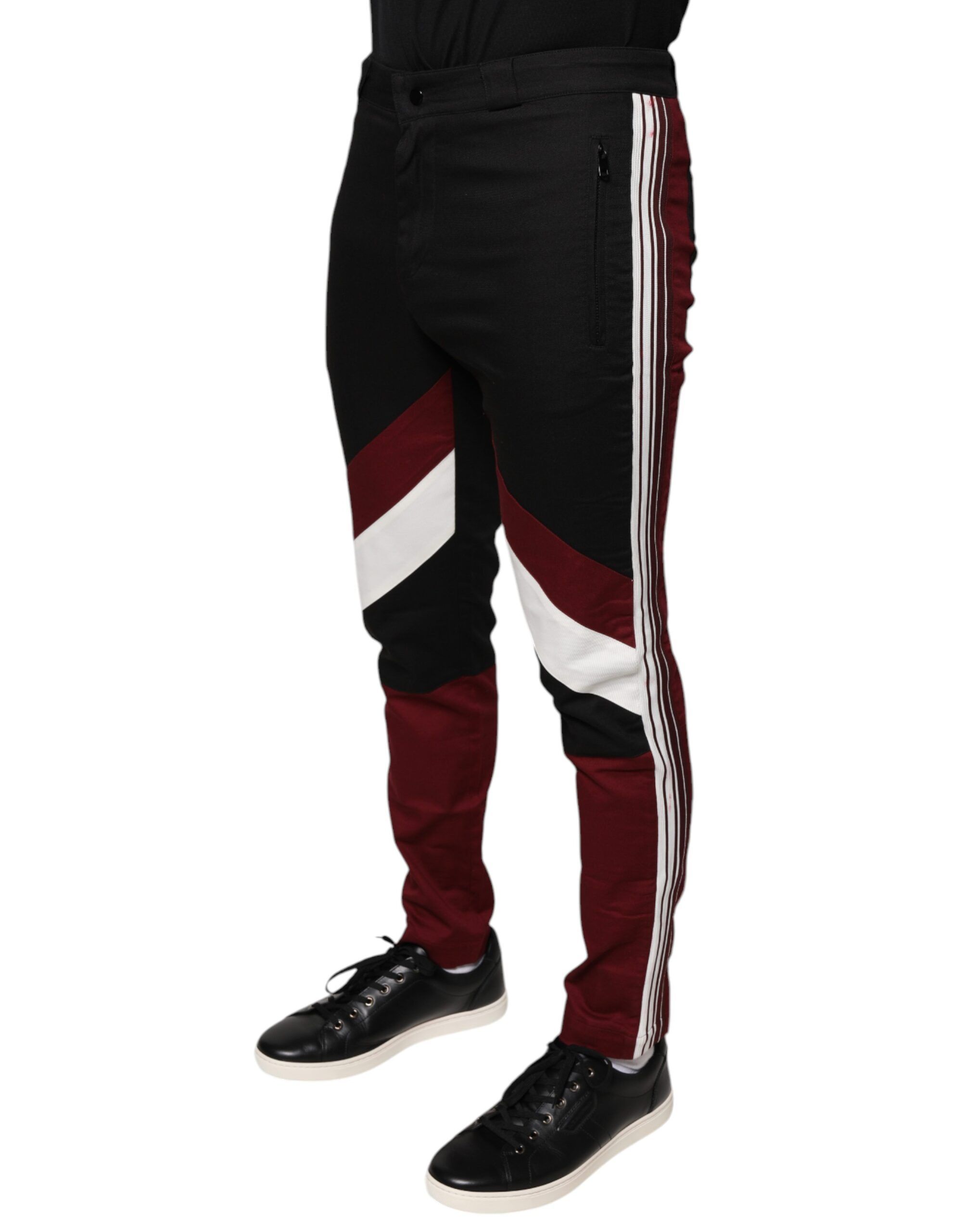 Stripe Skinny Cotton Men's Pants (Pre-Owned) - Dolce & Gabbana - Modalova