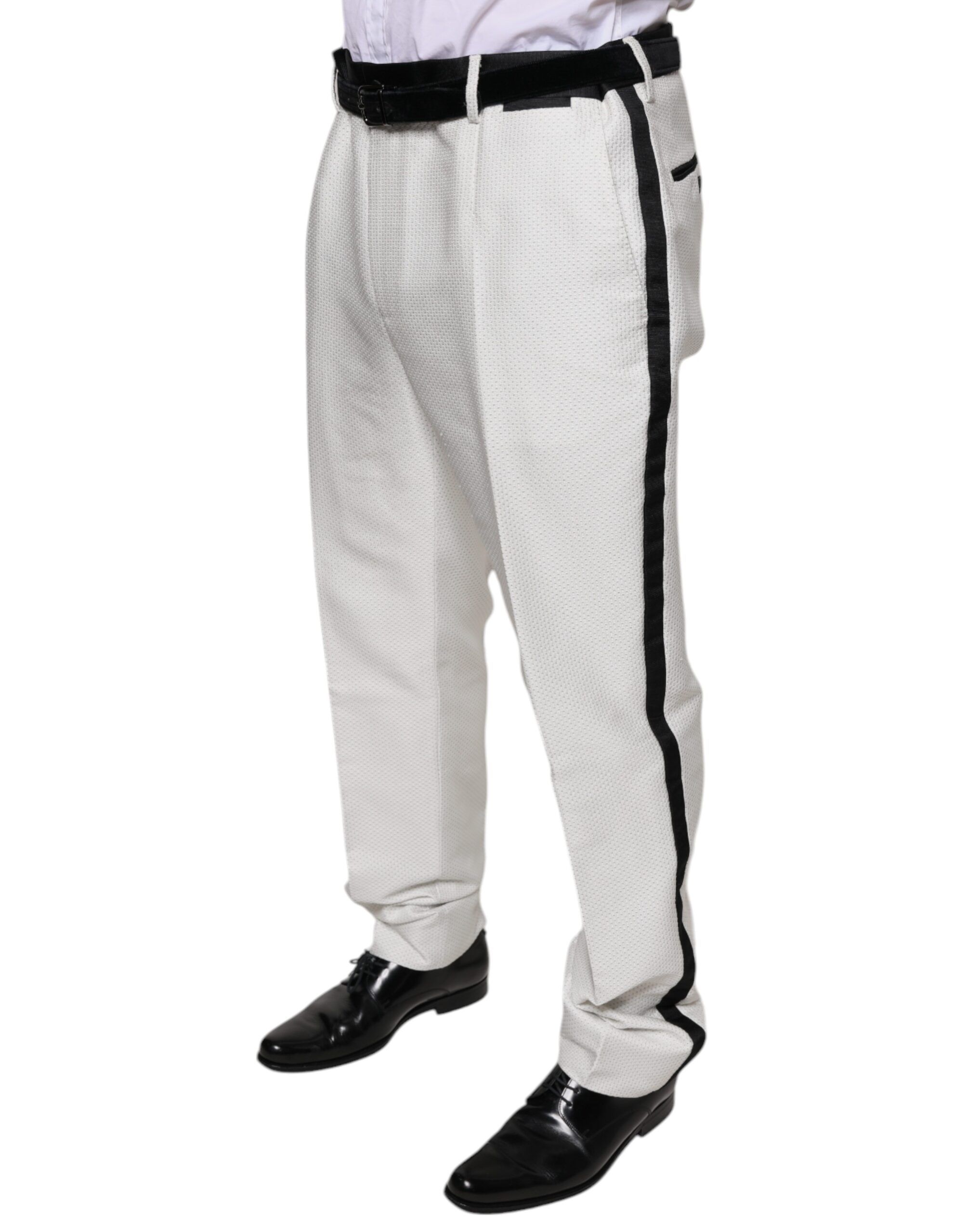 Polyester Formal Dress Men's Pants - Dolce & Gabbana - Modalova