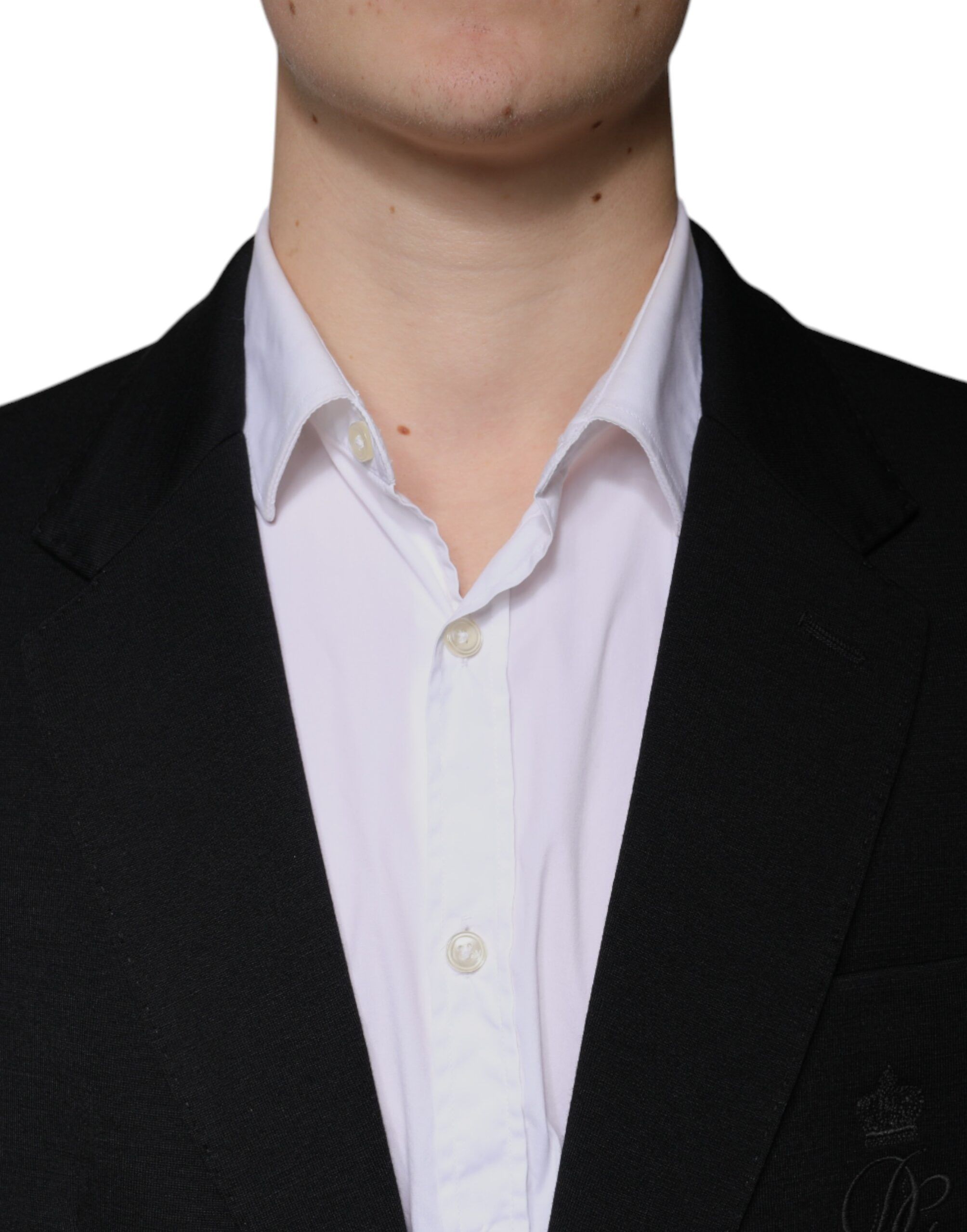 Wool Single Breasted Formal Men's Blazer - Dolce & Gabbana - Modalova