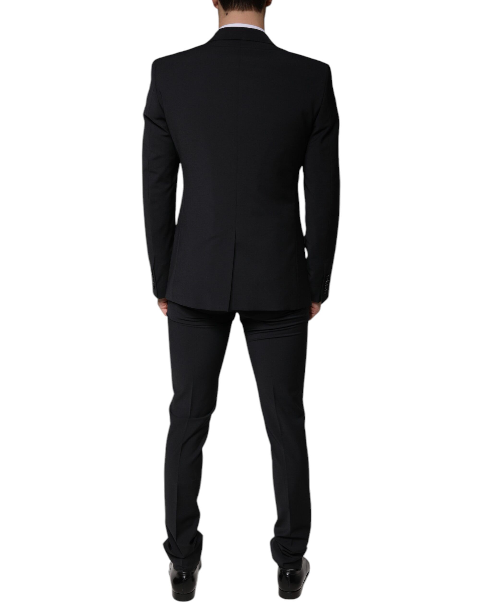 Wool 3 Piece Slim Fit Formal Men Men's Suit - Dolce & Gabbana - Modalova
