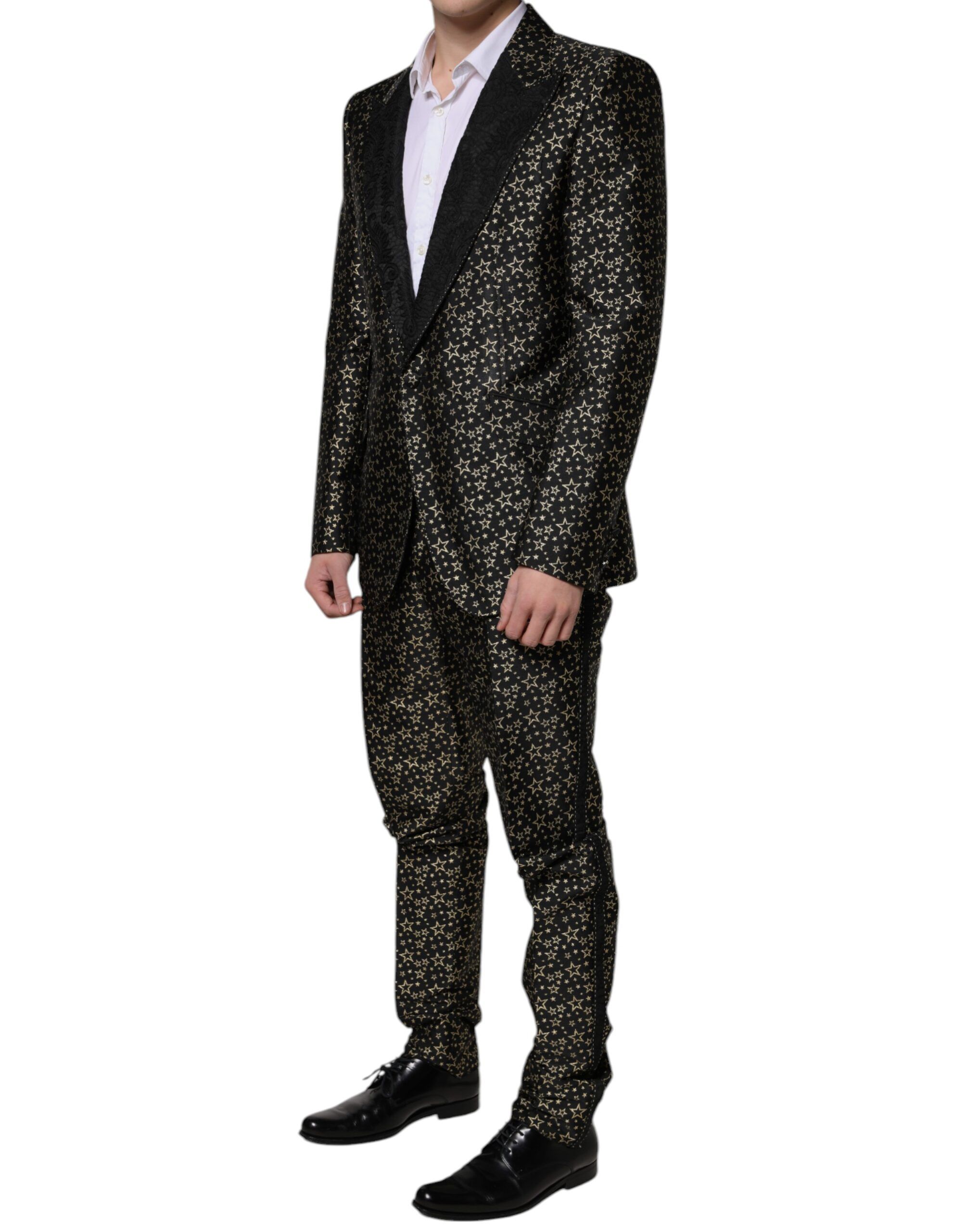 Stars Jacquard SICILIA 2 Piece Men's Suit - Dolce & Gabbana - Modalova
