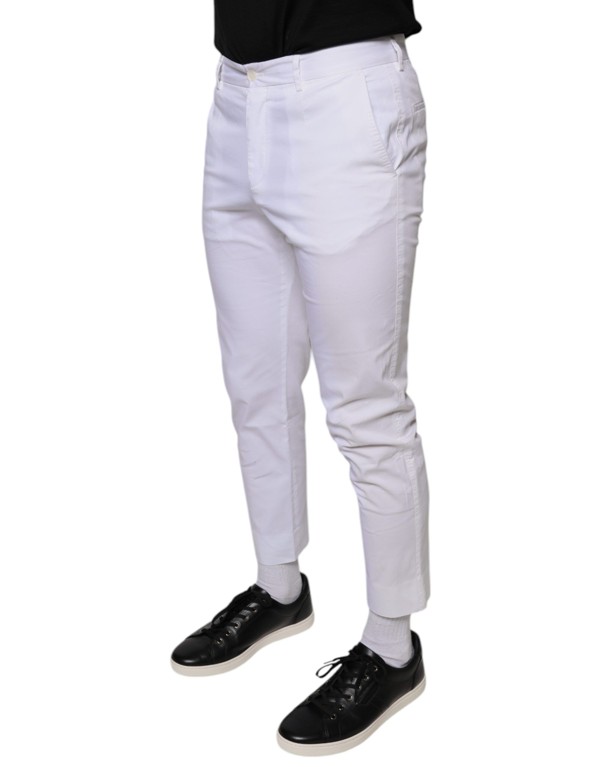 Cotton Skinny Dress Men's Pants (Pre-Owned) - Dolce & Gabbana - Modalova