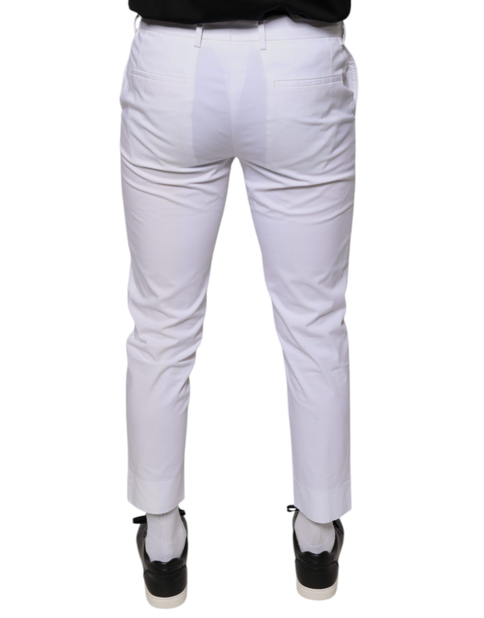 Cotton Skinny Dress Men's Pants (Pre-Owned) - Dolce & Gabbana - Modalova
