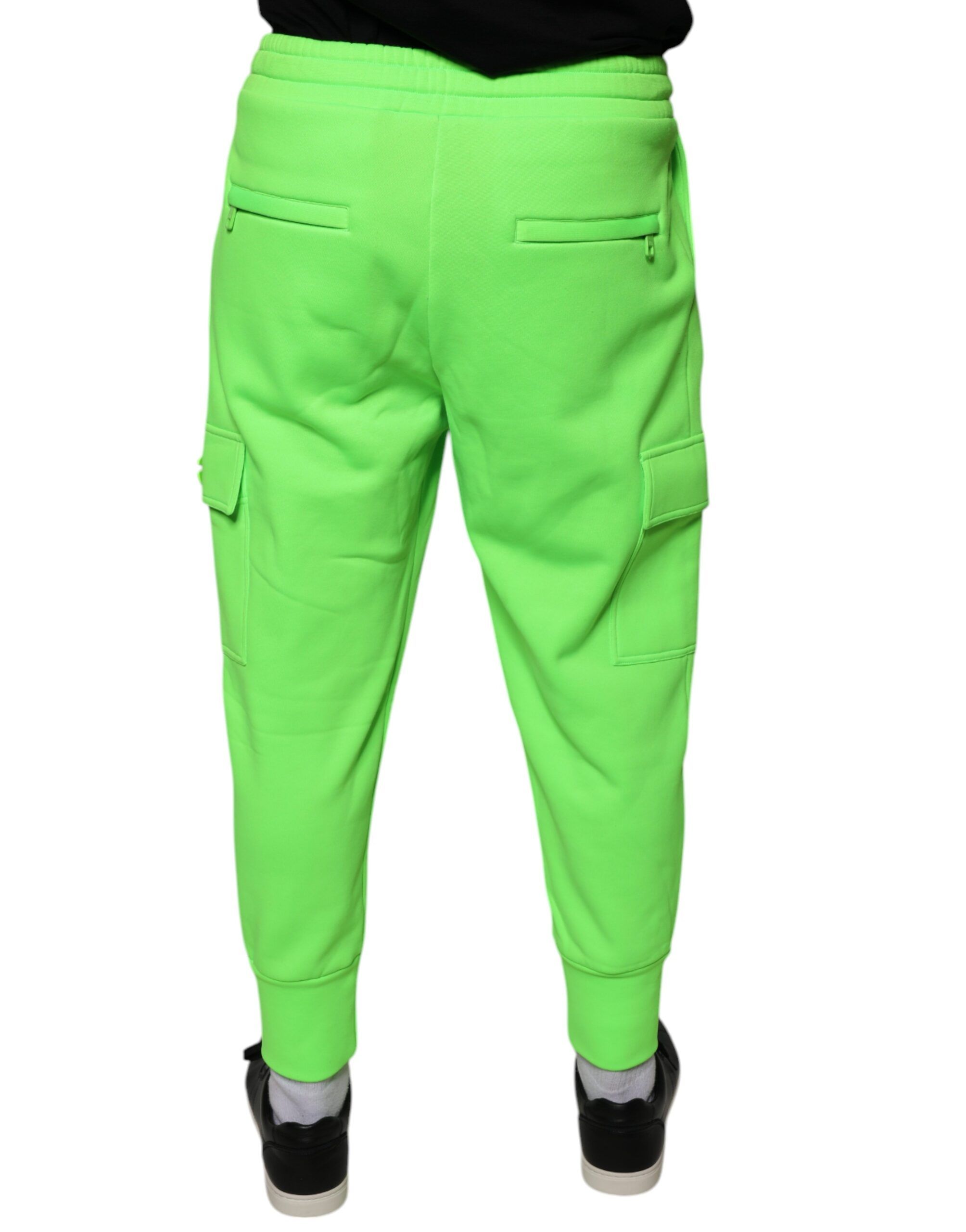 Neon Polyester Cargo Jogger SweatMen's Men's Pants (Pre-Owned) - Dolce & Gabbana - Modalova