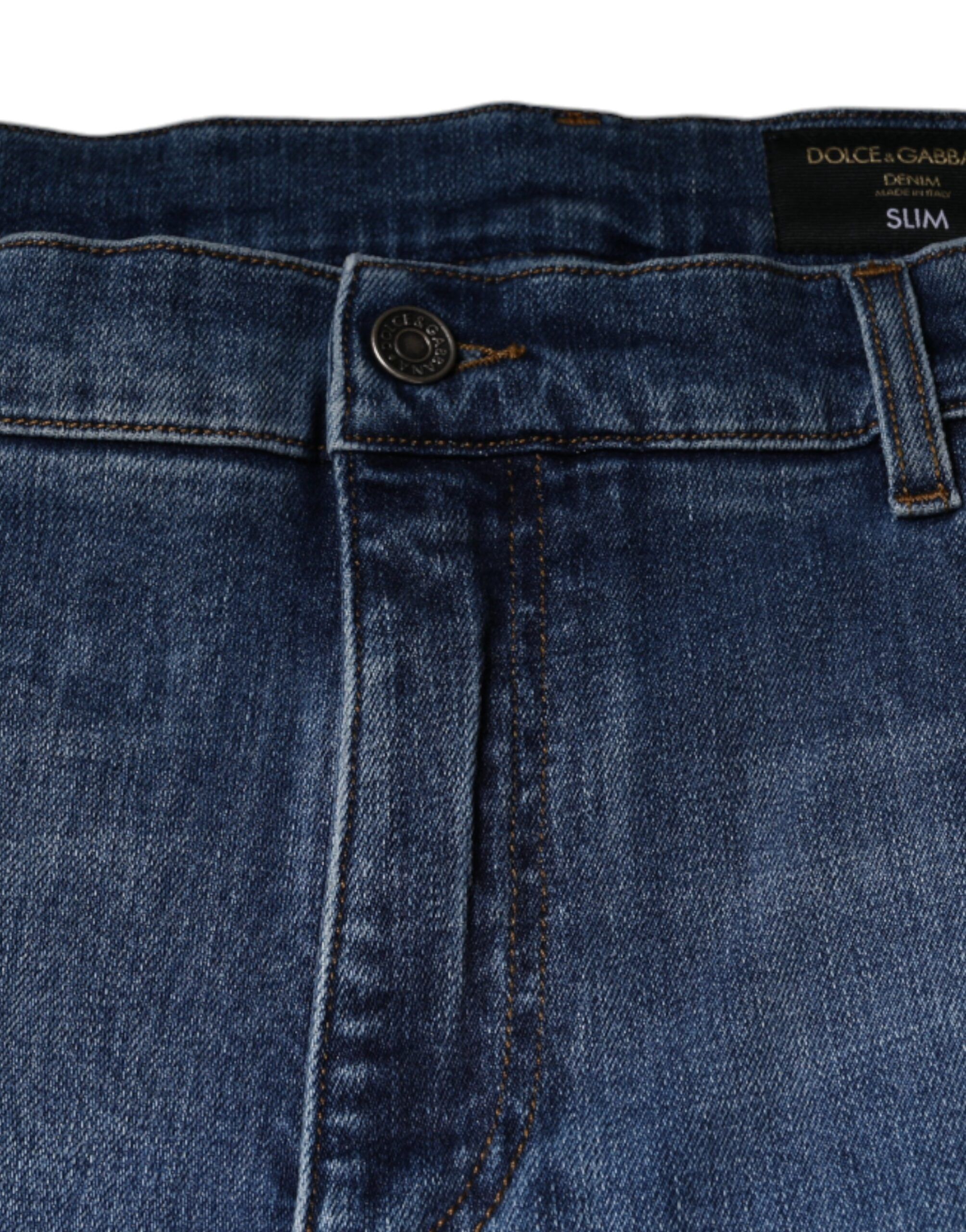 Washed Cotton Stretch Men Denim Men's Jeans (Pre-Owned) - Dolce & Gabbana - Modalova