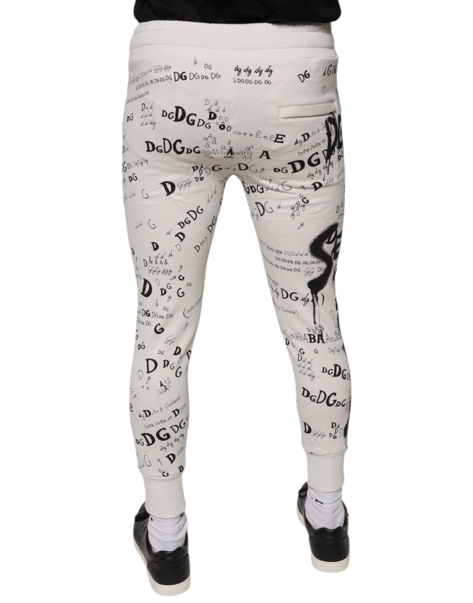 Printed Cotton Jogger SweatMen's Men's Pants (Pre-Owned) - Dolce & Gabbana - Modalova