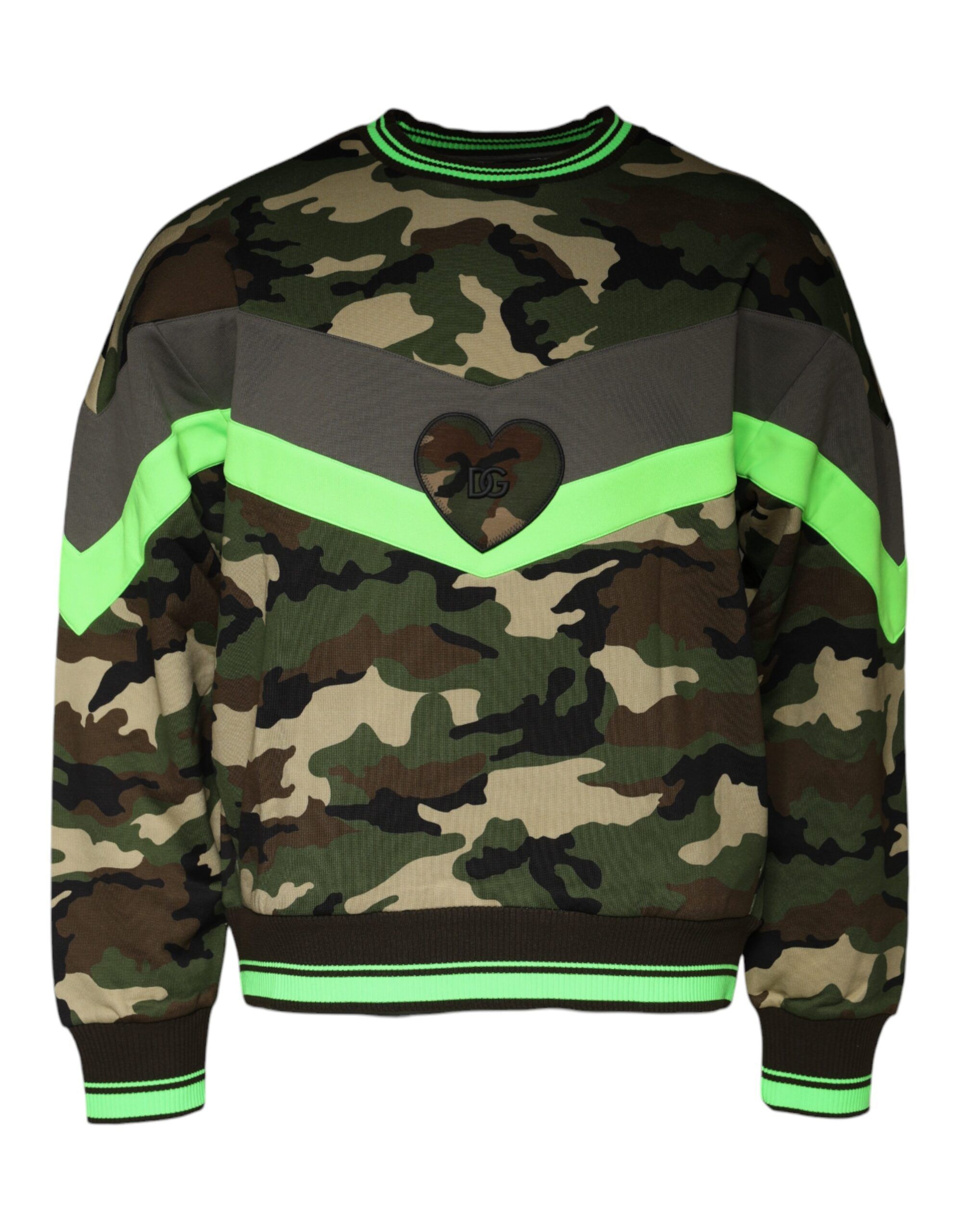 Camouflage Sweatshirt Men's Sweater (Pre-Owned) - Dolce & Gabbana - Modalova