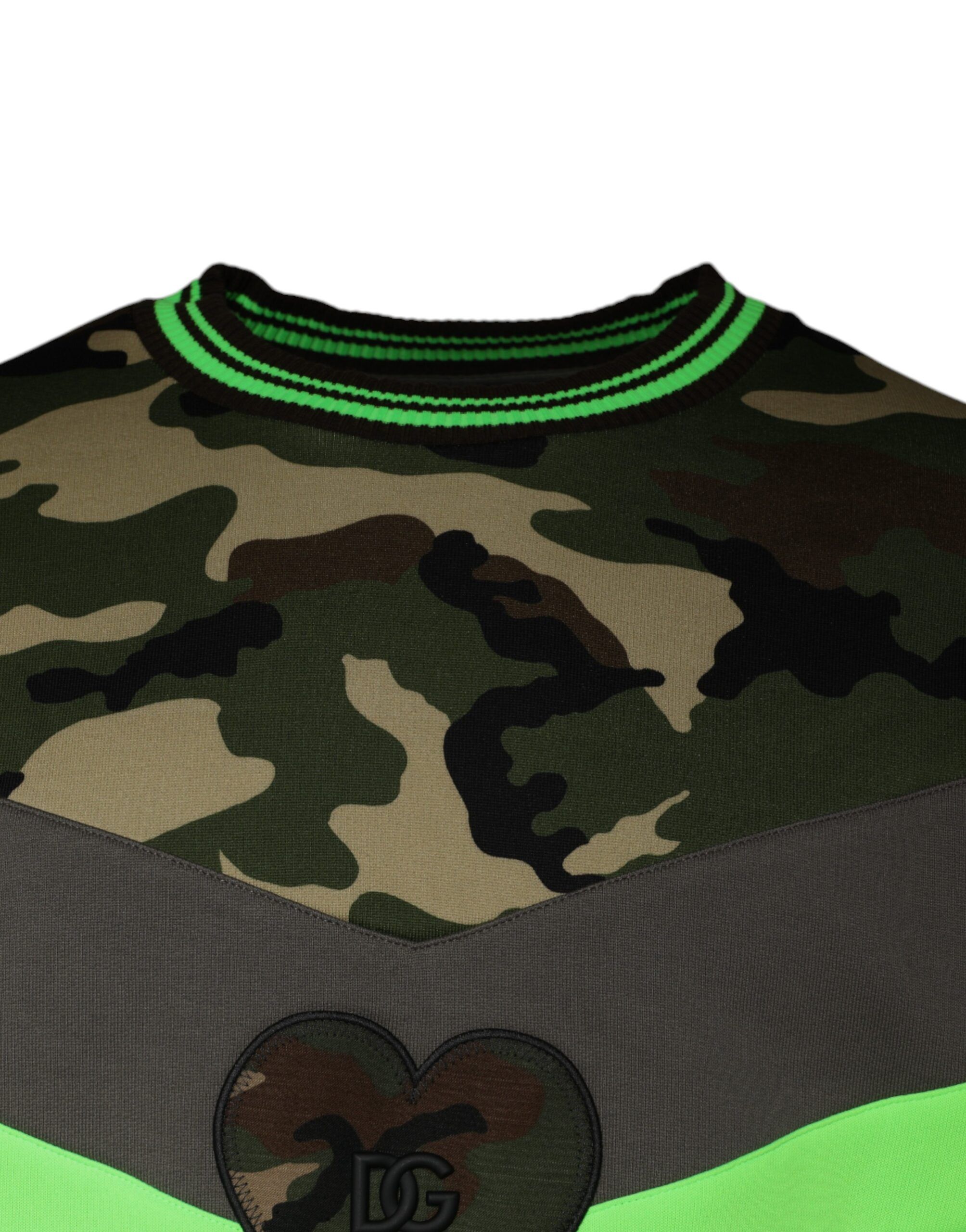 Camouflage Sweatshirt Men's Sweater (Pre-Owned) - Dolce & Gabbana - Modalova