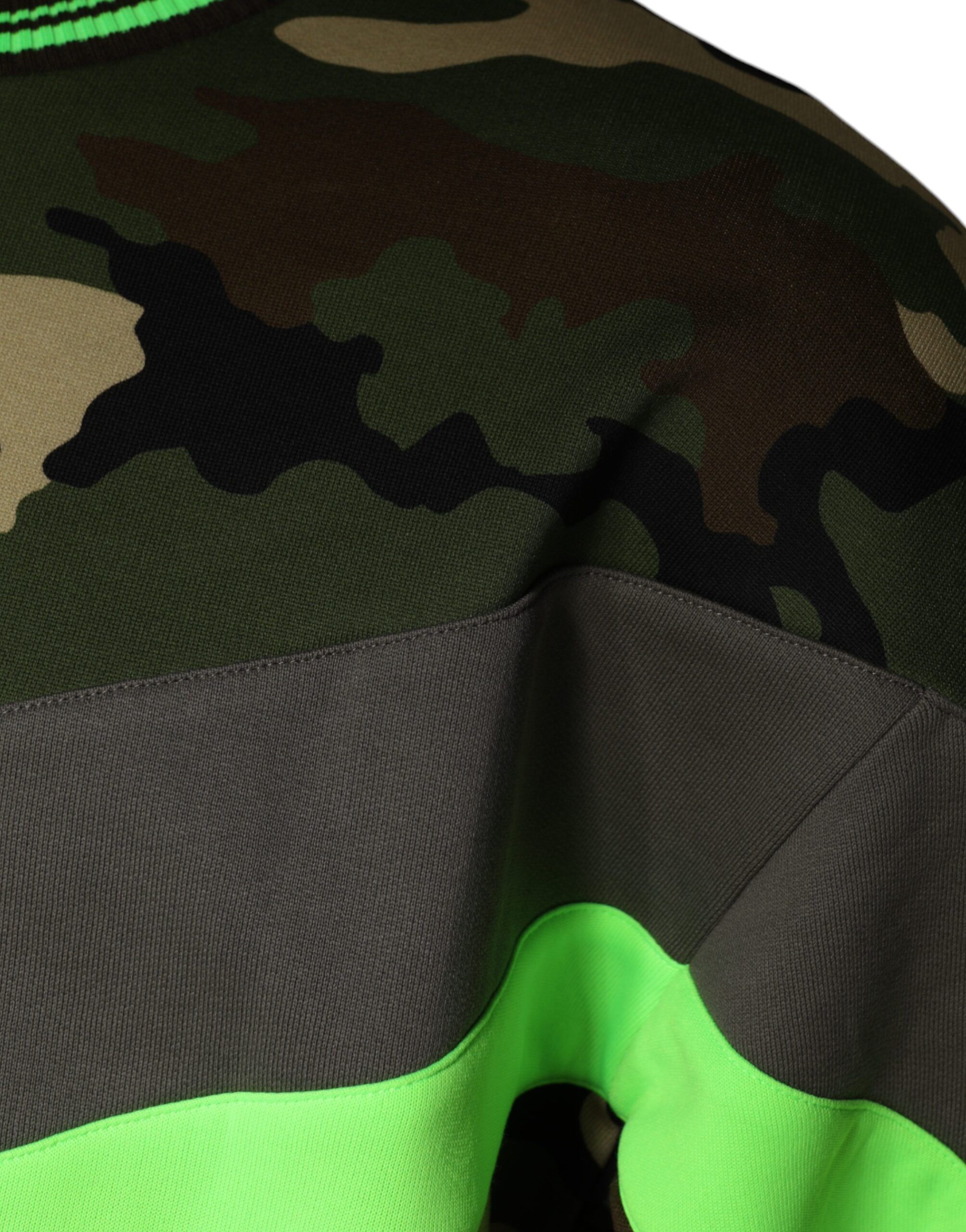 Camouflage Sweatshirt Men's Sweater (Pre-Owned) - Dolce & Gabbana - Modalova