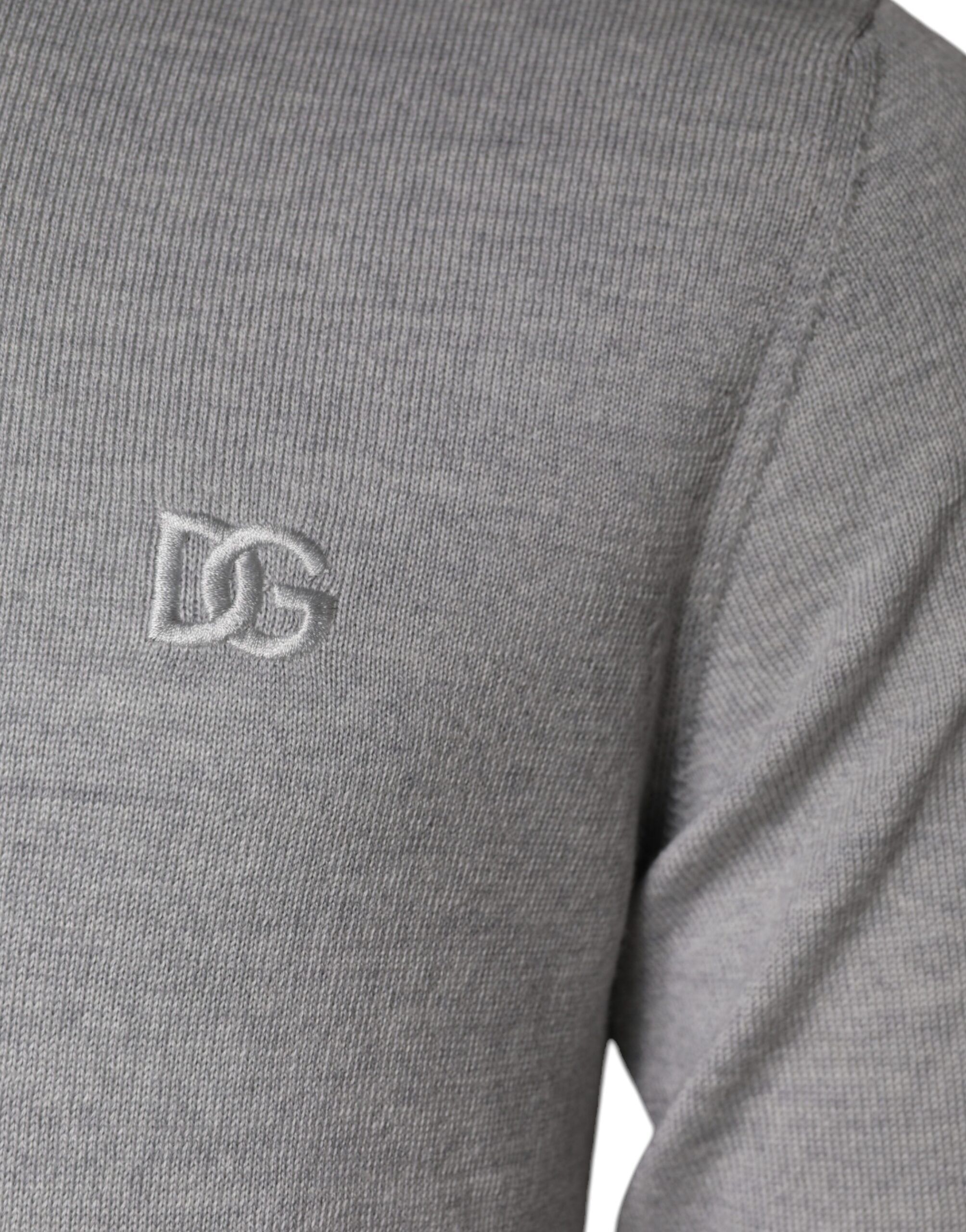 Light Wool Crew Neck Pullover Men's Sweater (Pre-Owned) - Dolce & Gabbana - Modalova