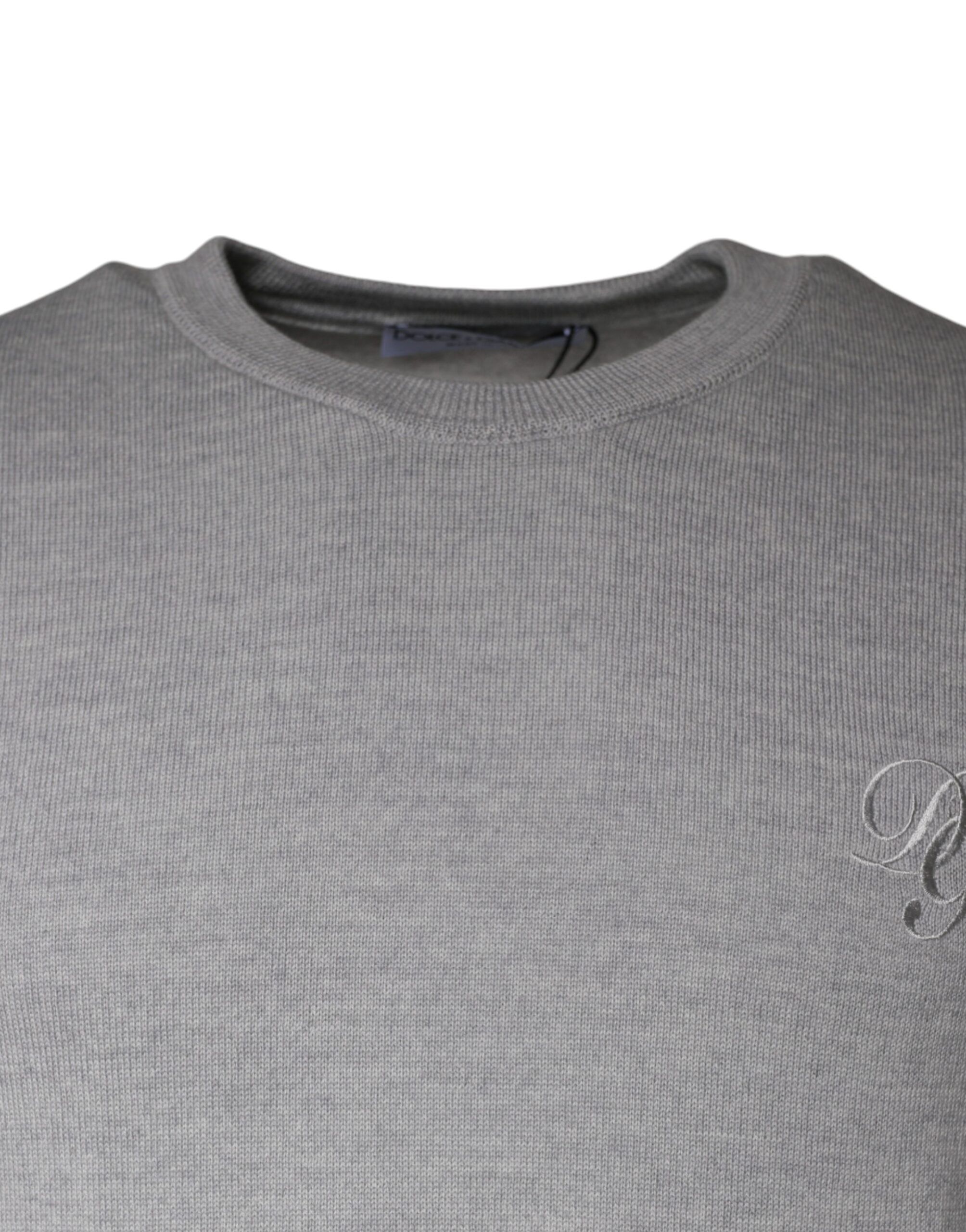 Light Wool Crew Neck Pullover Men's Sweater (Pre-Owned) - Dolce & Gabbana - Modalova