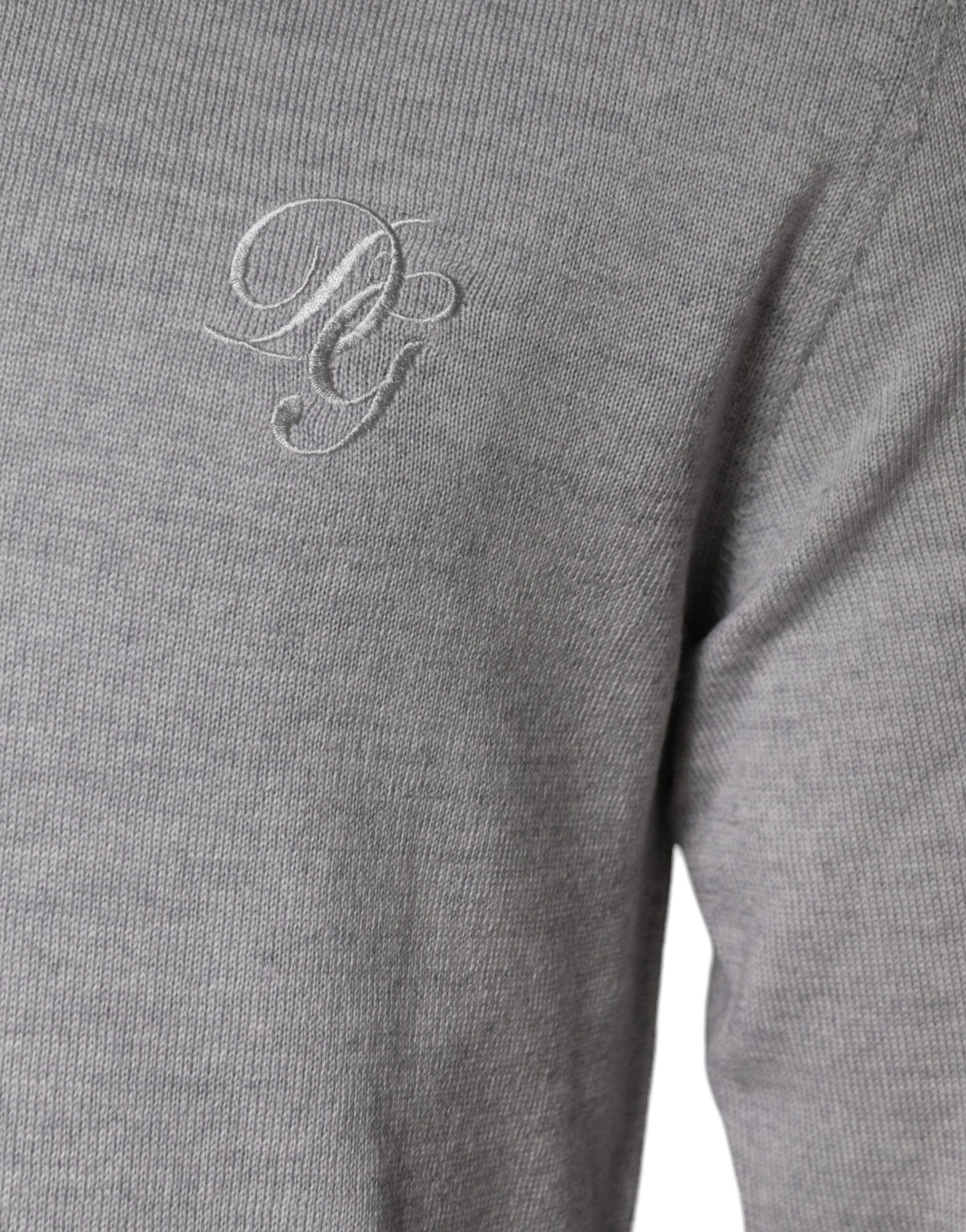 Light Wool Crew Neck Pullover Men's Sweater (Pre-Owned) - Dolce & Gabbana - Modalova