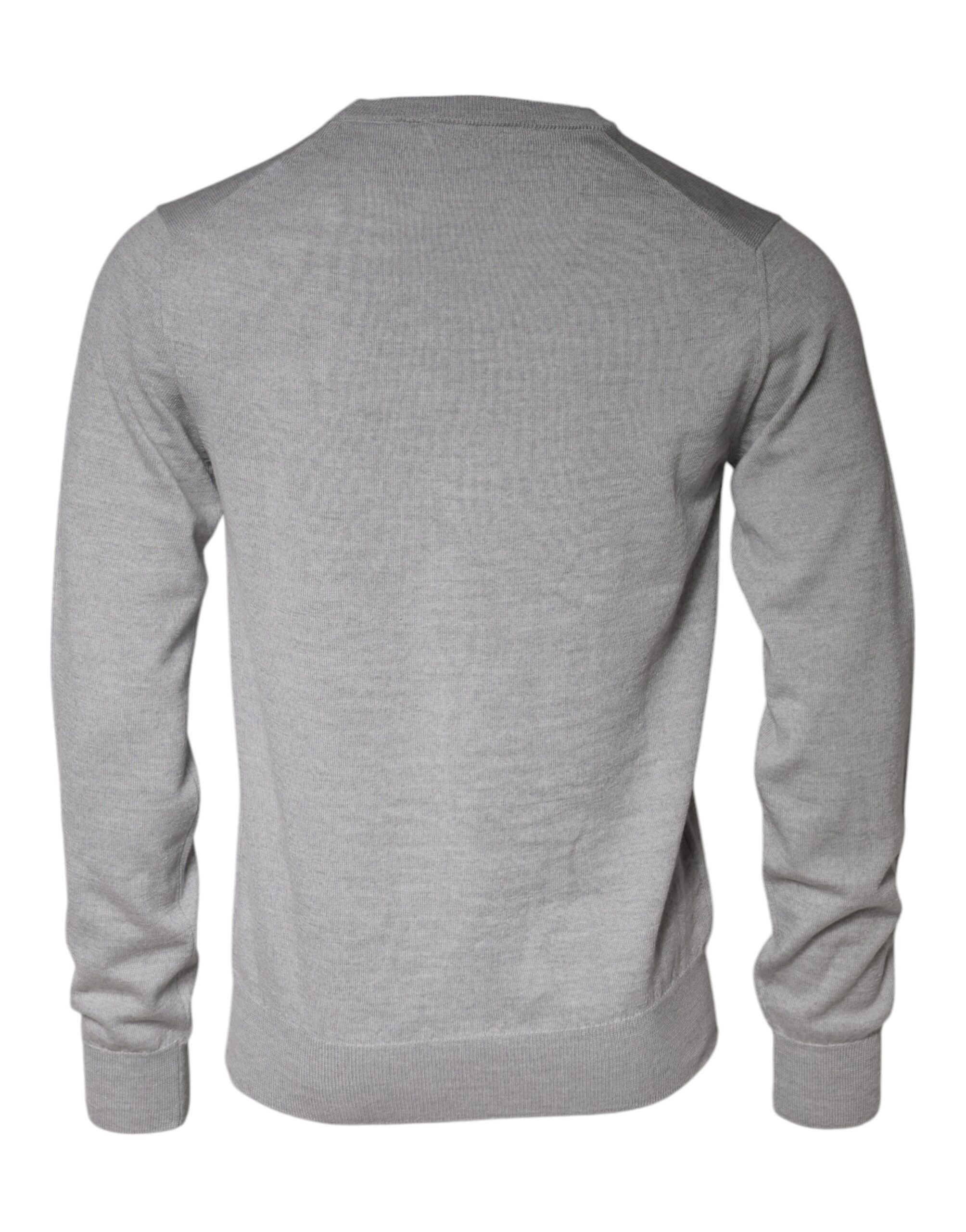 Light Wool Crew Neck Pullover Men's Sweater (Pre-Owned) - Dolce & Gabbana - Modalova