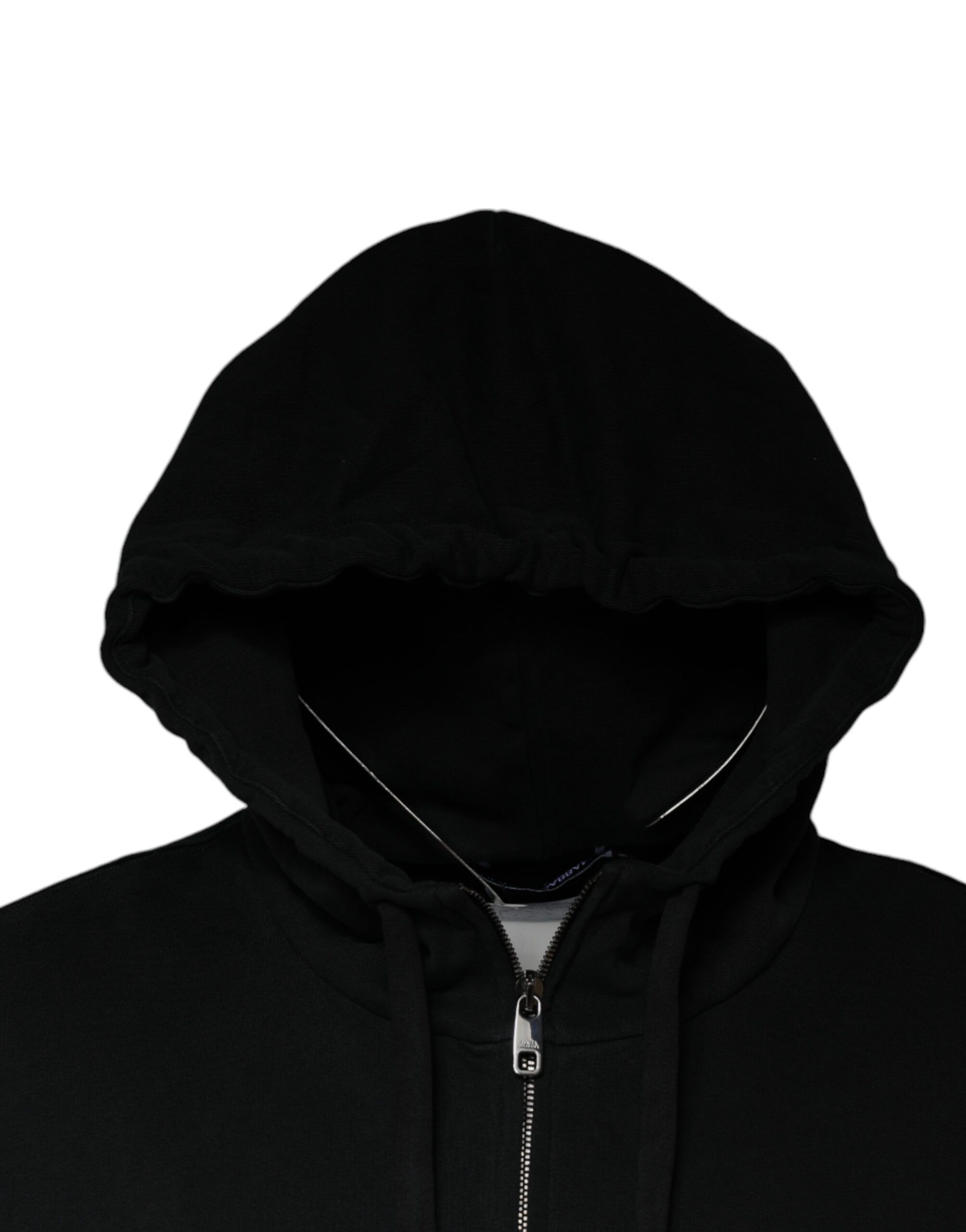 Logo Plaque Hooded Full Zip Men's Sweater (Pre-Owned) - Dolce & Gabbana - Modalova