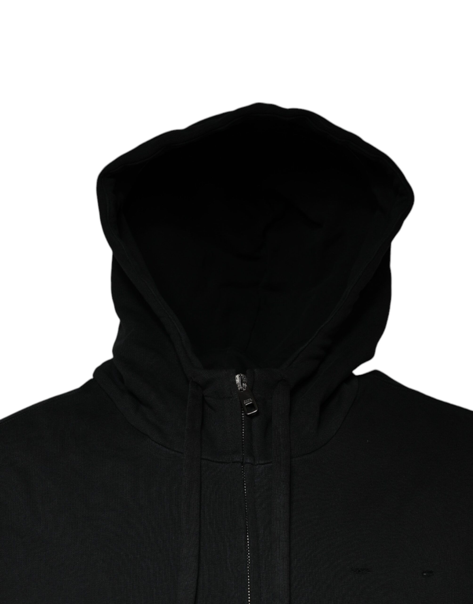 Logo Plaque Hooded Full Zip Men's Sweater (Pre-Owned) - Dolce & Gabbana - Modalova