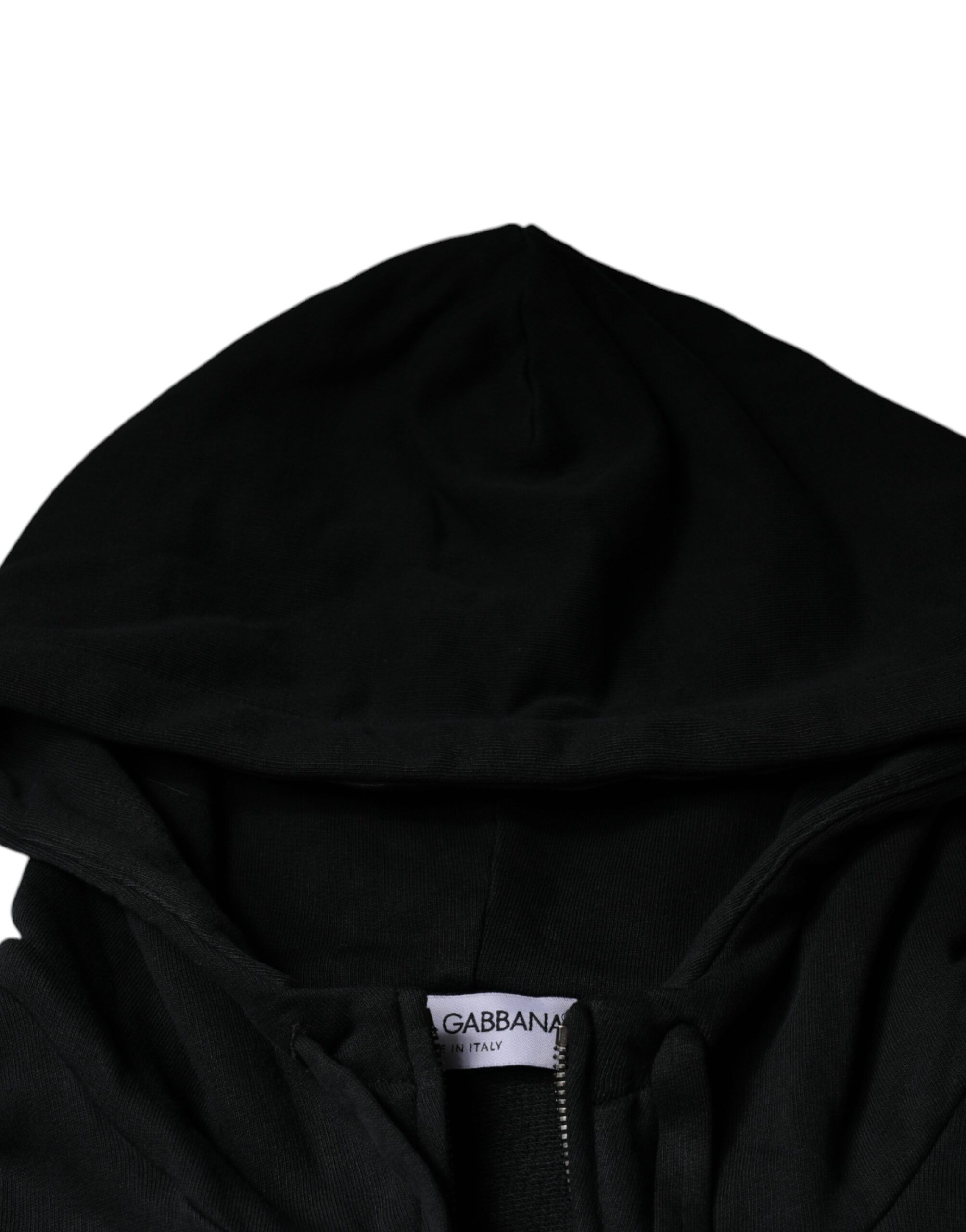 Logo Plaque Hooded Full Zip Men's Sweater (Pre-Owned) - Dolce & Gabbana - Modalova