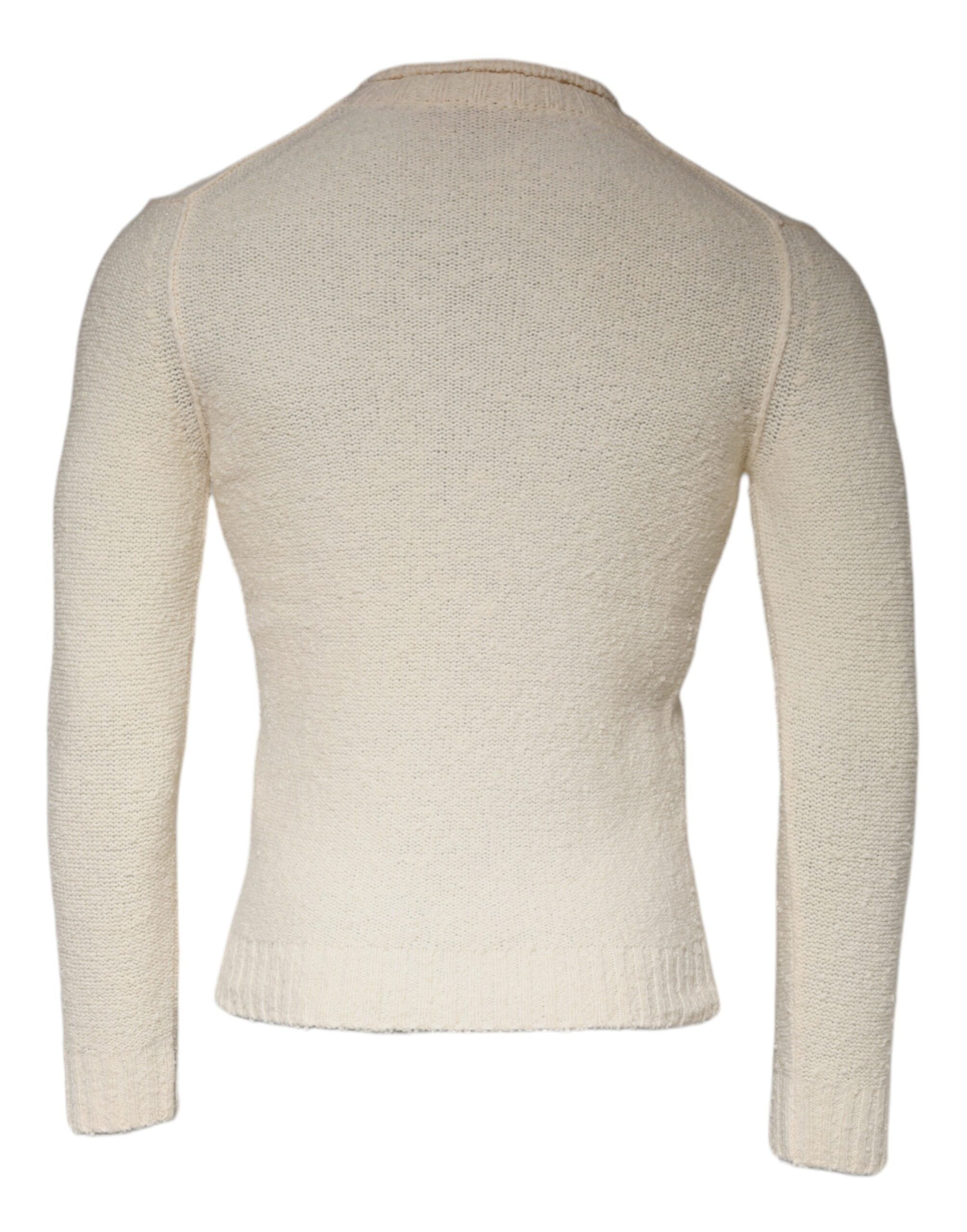 Wool Knit Long Sleeve Round Neck Pullover Men's Sweater (Pre-Owned) - KANGRA - Modalova