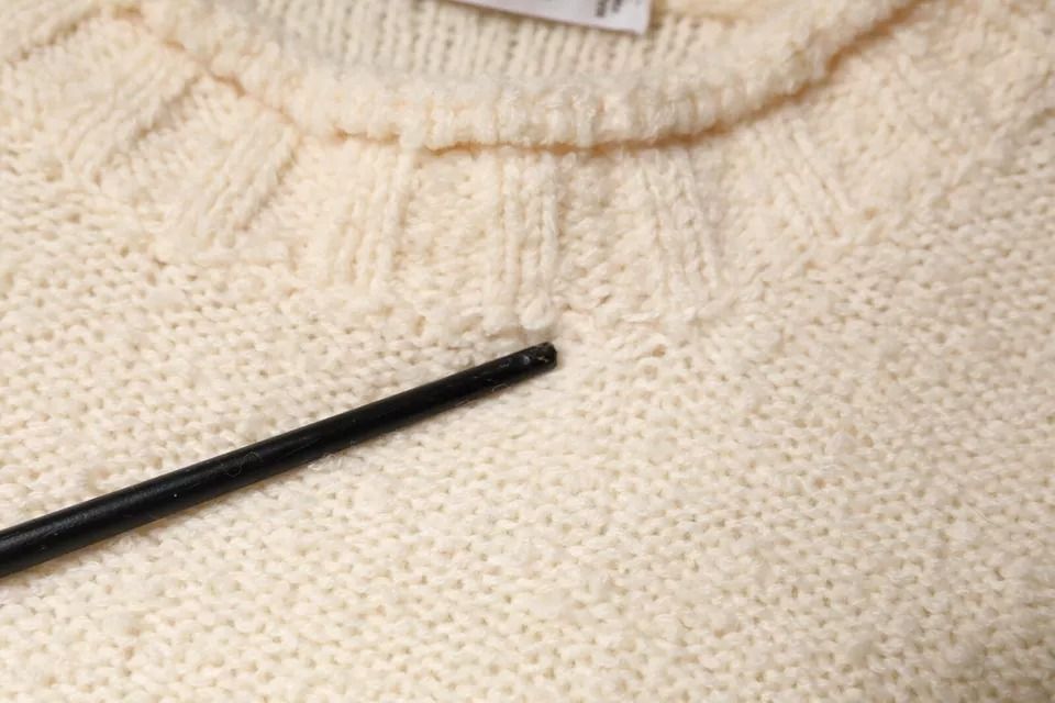 Wool Knit Long Sleeve Round Neck Pullover Men's Sweater (Pre-Owned) - KANGRA - Modalova