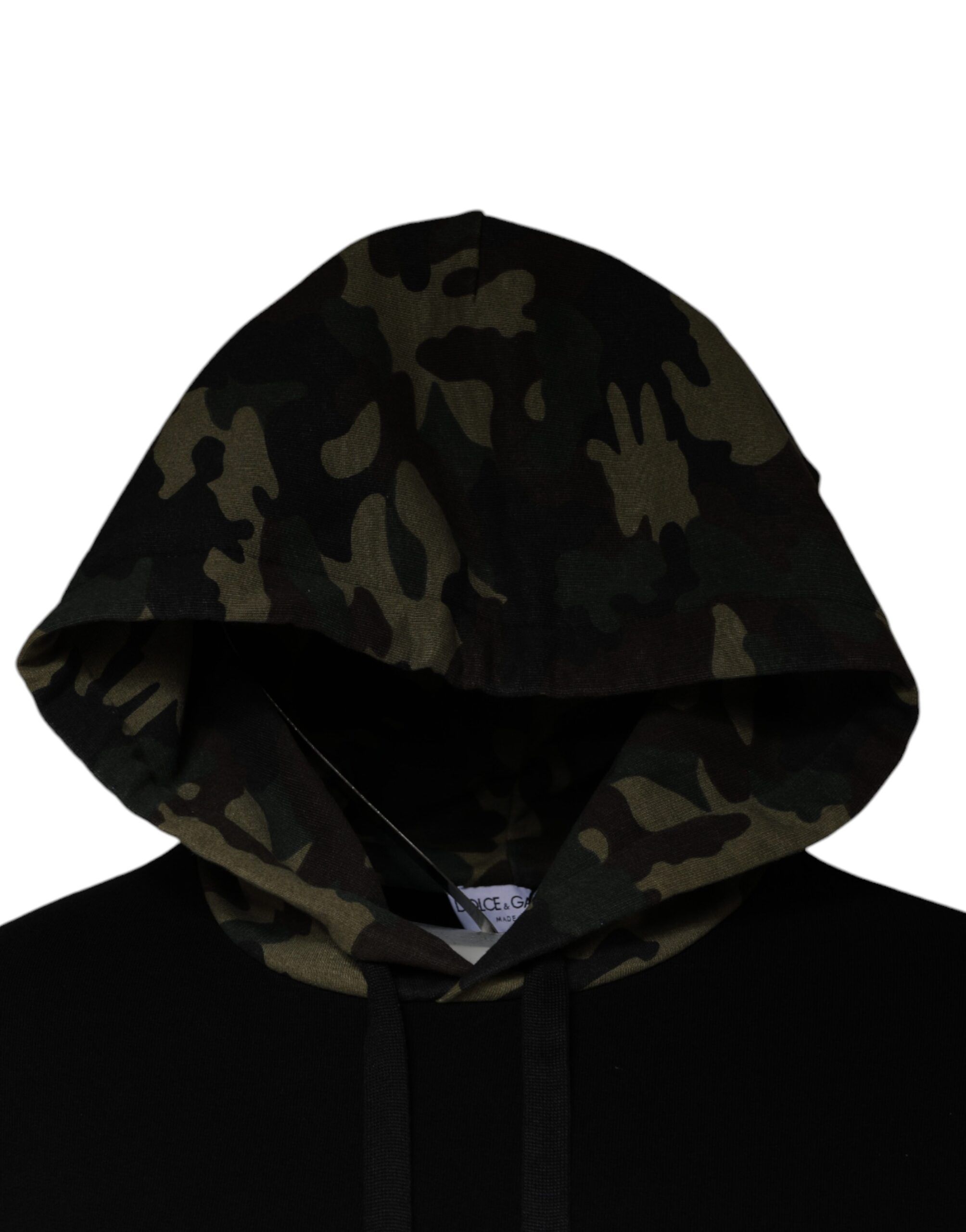 Camouflage Hooded Sweatshirt Men's Sweater (Pre-Owned) - Dolce & Gabbana - Modalova
