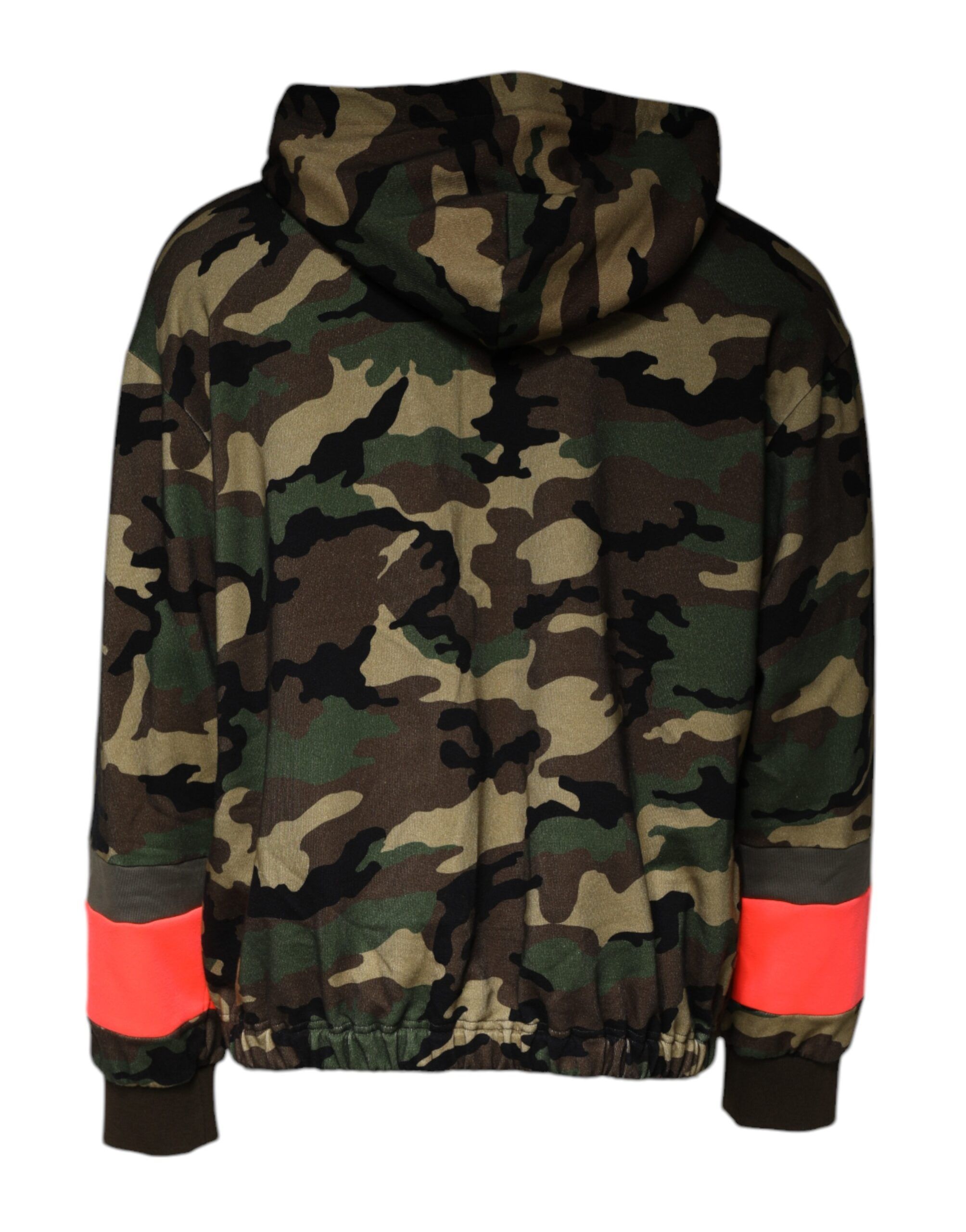 Camouflage Hooded Men Sweatshirt Men's Sweater - Dolce & Gabbana - Modalova