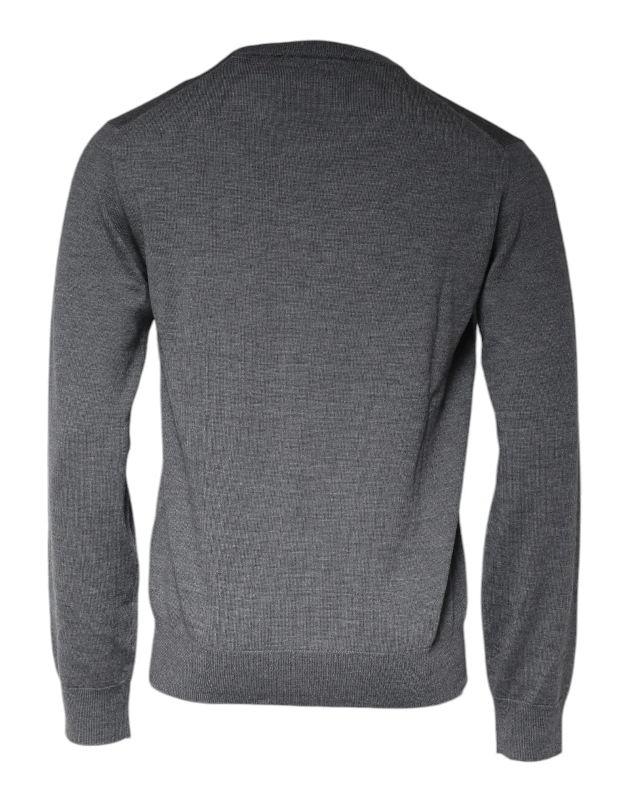 Wool Crew Neck Pullover Men's Sweater - Dolce & Gabbana - Modalova