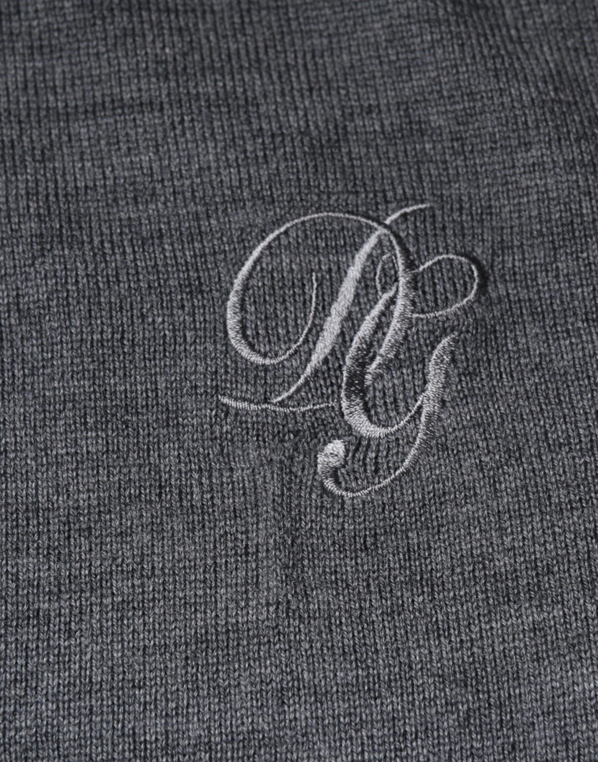 Wool Crew Neck Pullover Men's Sweater - Dolce & Gabbana - Modalova