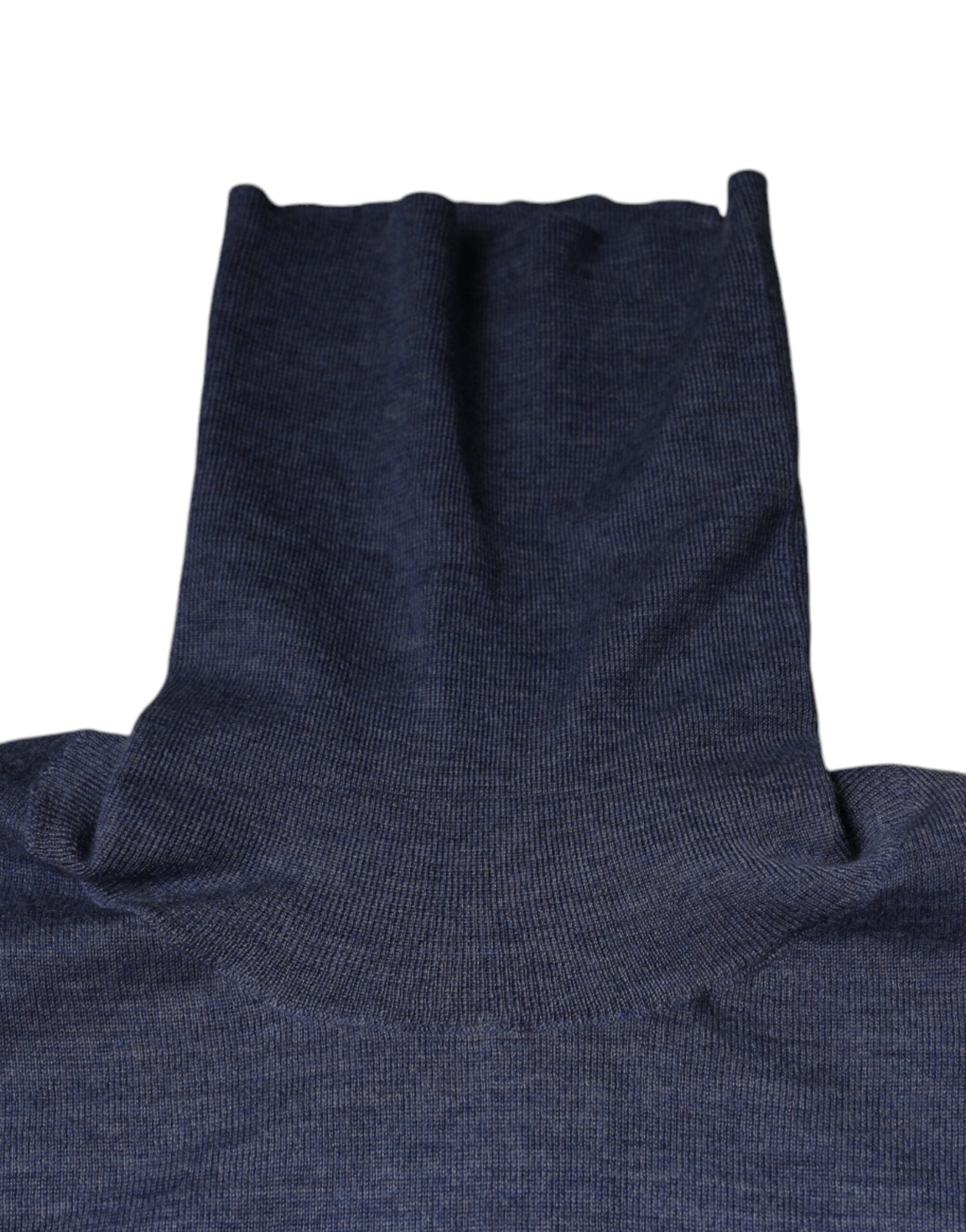 Blue Long Sleeve Turtleneck Pullover Men's Sweater (Pre-Owned) - Dolce & Gabbana - Modalova