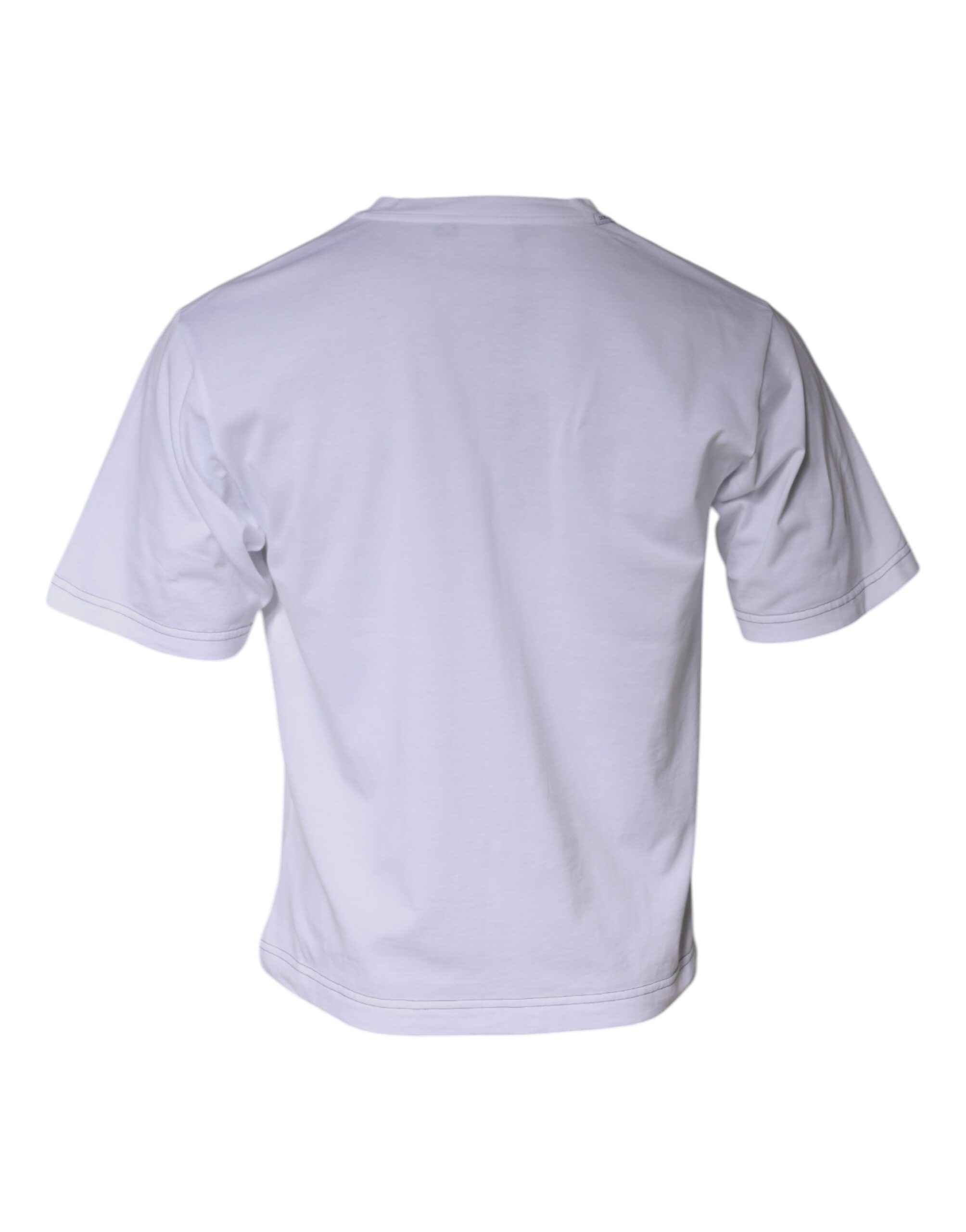 DG Logo Cotton Shorts Sleeves Men's T-shirt - Dolce & Gabbana - Modalova