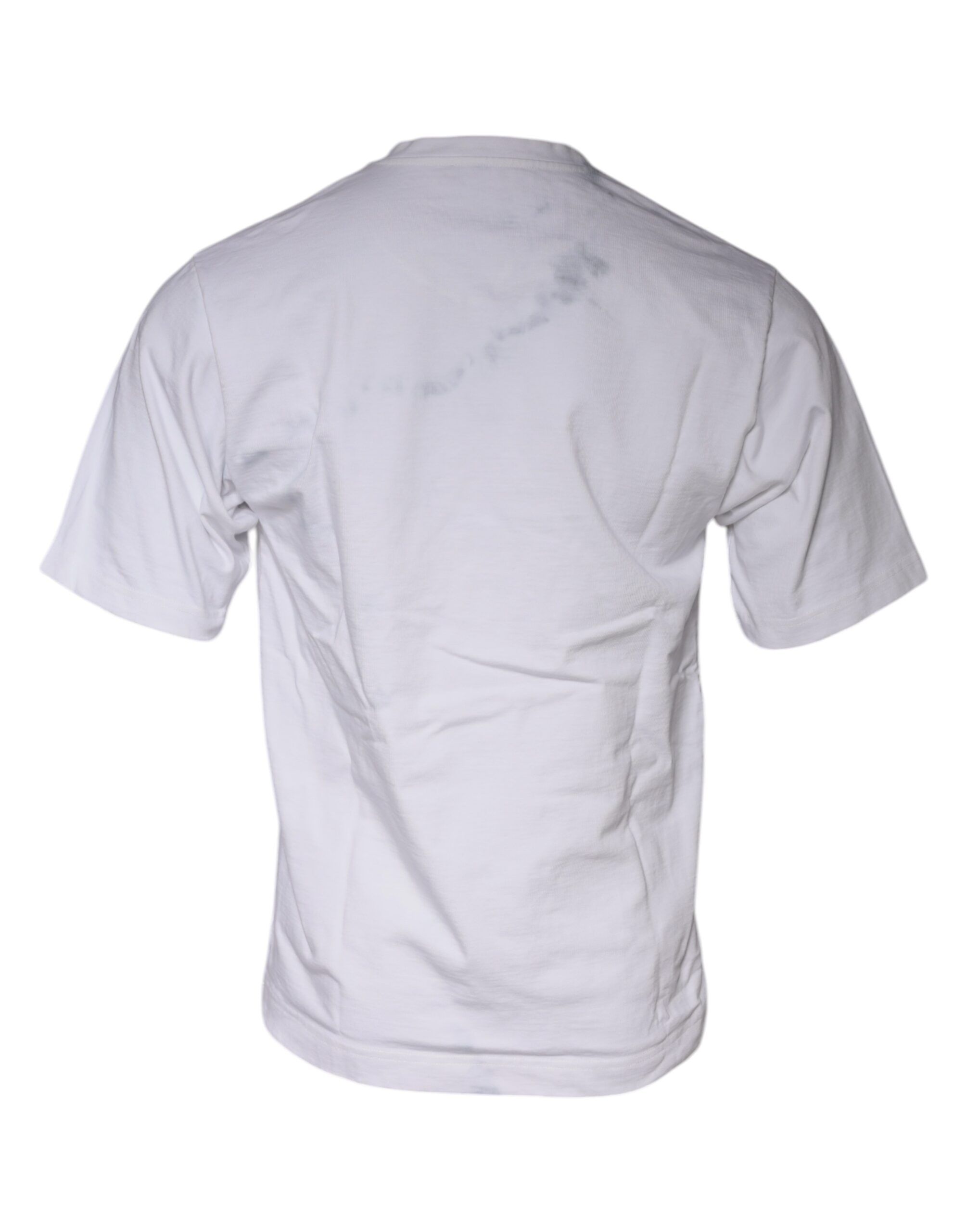 Logo Print Cotton Crew Neck Men's T-shirt (Pre-Owned) - Dolce & Gabbana - Modalova