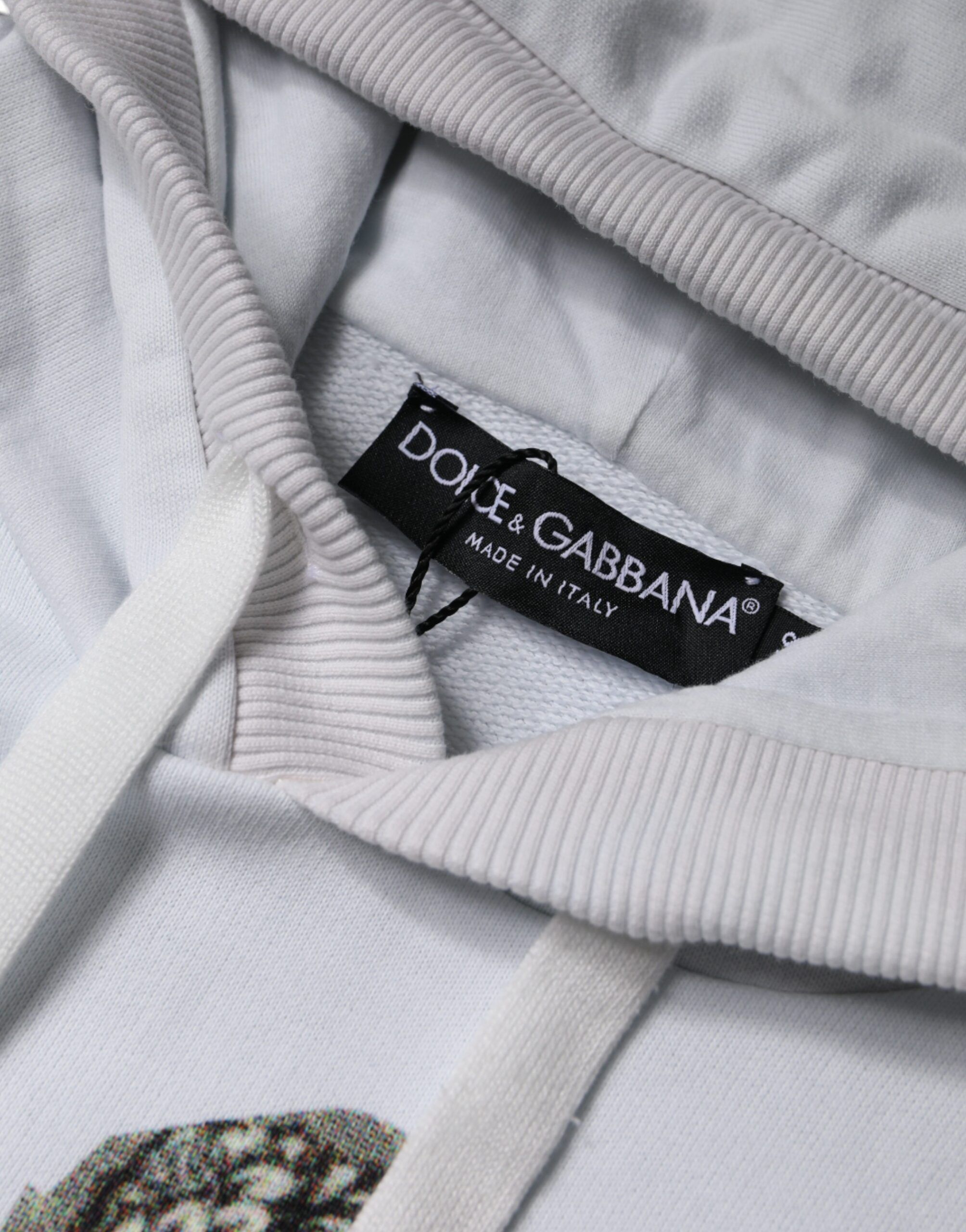 Caesar Cotton Hooded Pullover Men's Sweater (Pre-Owned) - Dolce & Gabbana - Modalova
