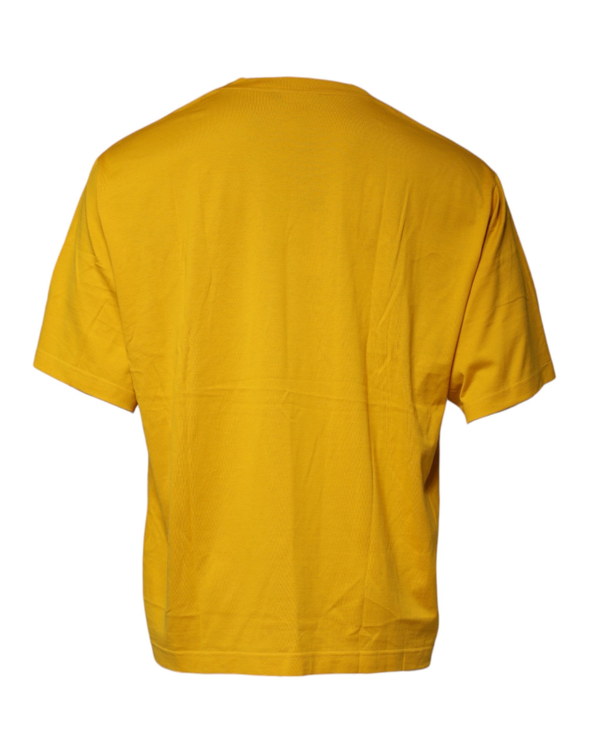 Embossed Logo Crew Neck Men's T-shirt (Pre-Owned) - Dolce & Gabbana - Modalova