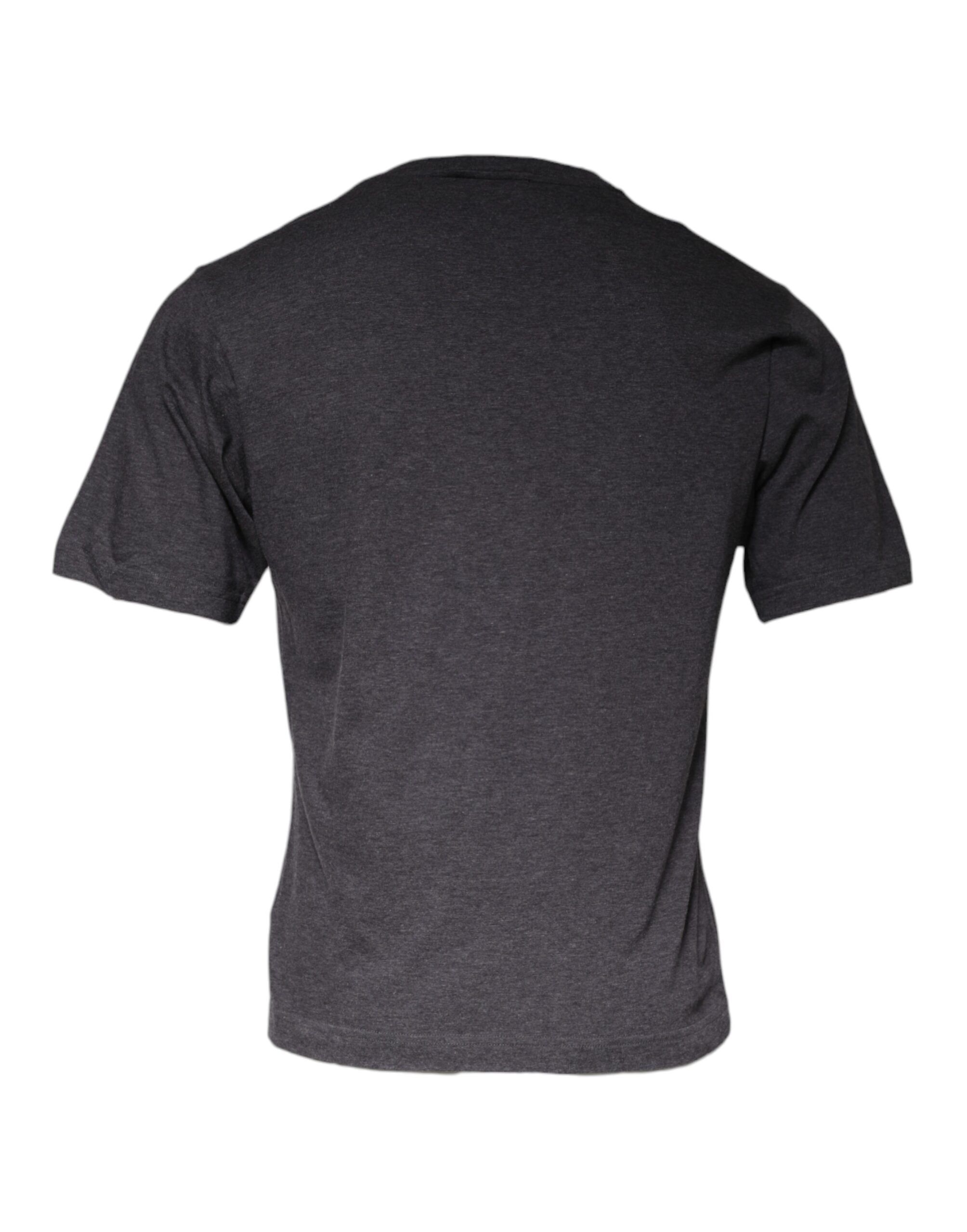 Logo Patch Cotton Crew Neck Men's T-shirt (Pre-Owned) - Dolce & Gabbana - Modalova